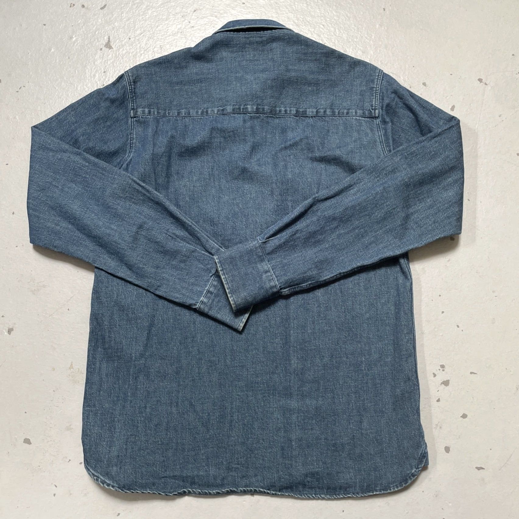 Pike Brothers Pike Brothers Shirt Mens Small Blue Vintage Style Military Button-Up Shirt Size US S / EU 44-46 / 1 - 7 Thumbnail