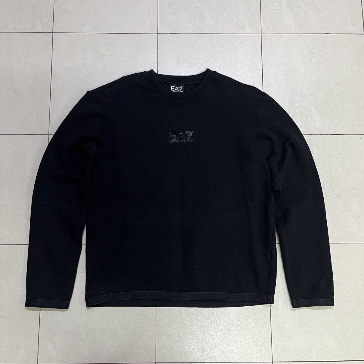 Emporio Armani Emporio Armani Logo Sweatshirt/Jumper Size US M / EU 48-50 / 2 - 2 Thumbnail
