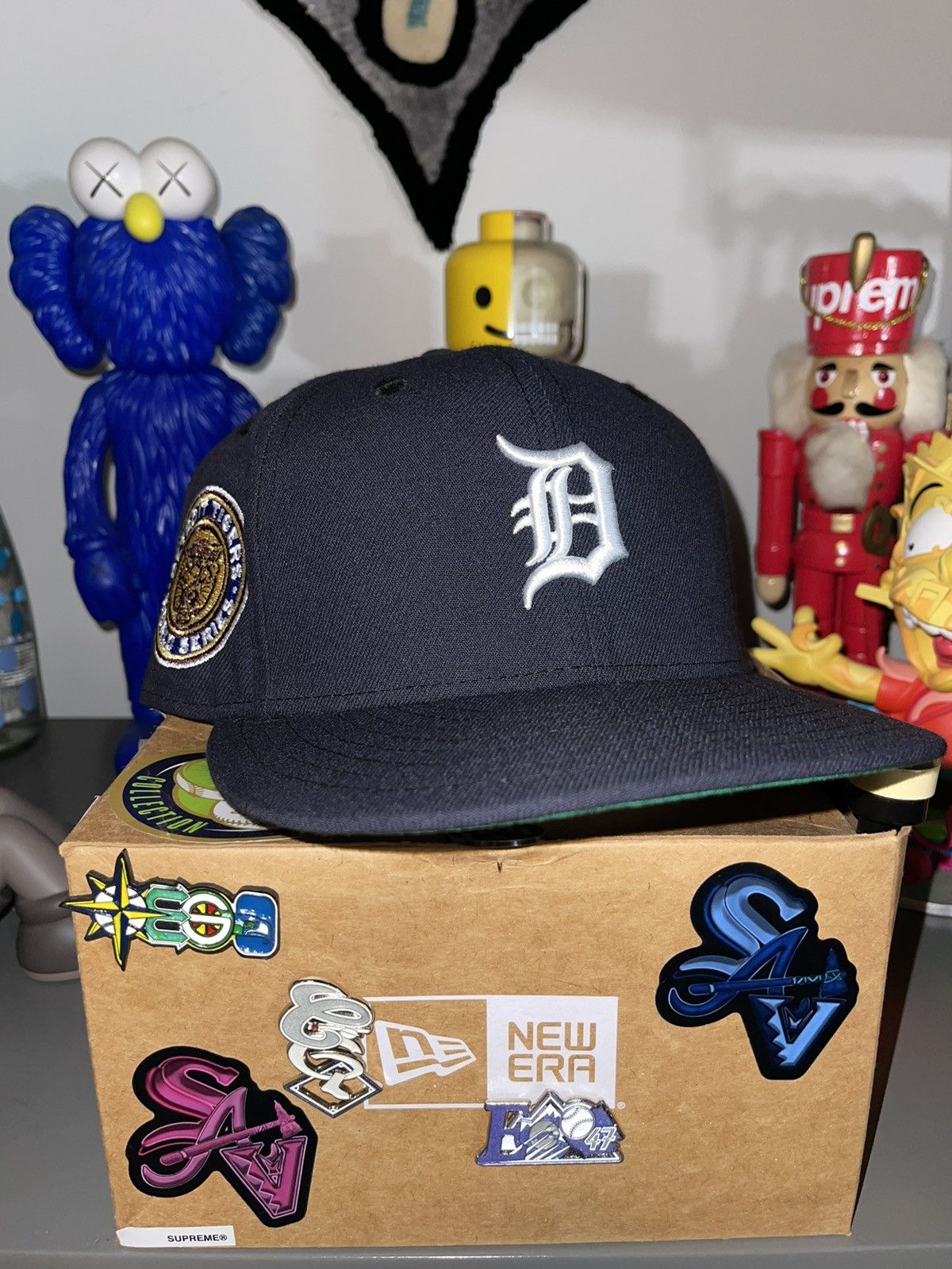 Detroit Tigers Aux Pack Tigers Stadium New Era Hat Club Exclusive Mens outlet 7 3/4 New