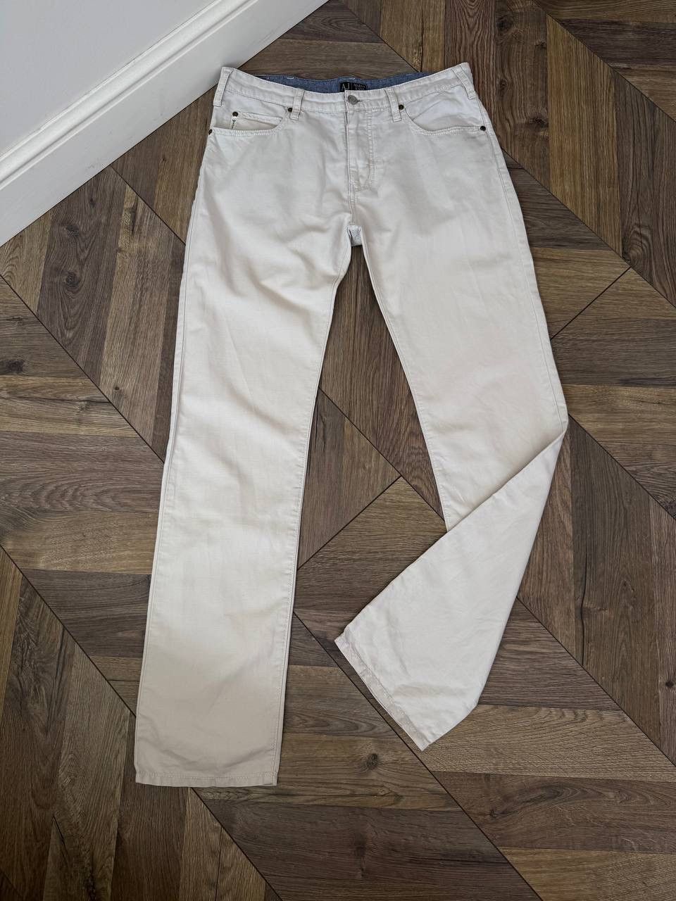 Armani Vintage Armani Jeans Linen inside pants Size US 31 - 12 Thumbnail