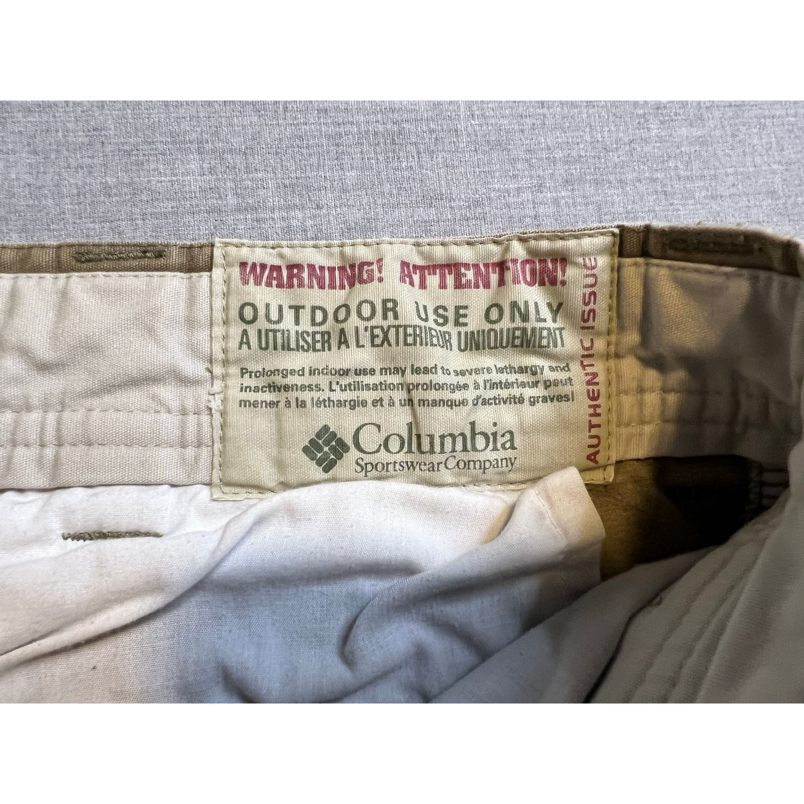 Columbia Columbia Sportswear Hiking Utility Pants 36x32 Size US 36 / EU 52 - 4 Thumbnail