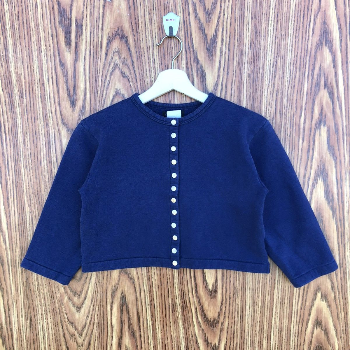 agnes b. Vintage Agnes b. Enfant Crop top Button Up Size XXS / US 00 / IT 34 - 1 Thumbnail