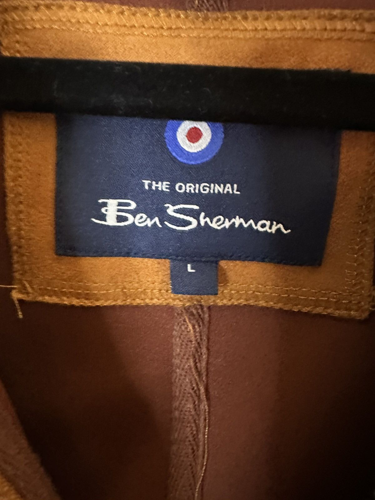 Ben Sherman Ben Sherman Men's Faux Suede Bomber Jacket Full Zip Large Size US L / EU 52-54 / 3 - 2 Thumbnail