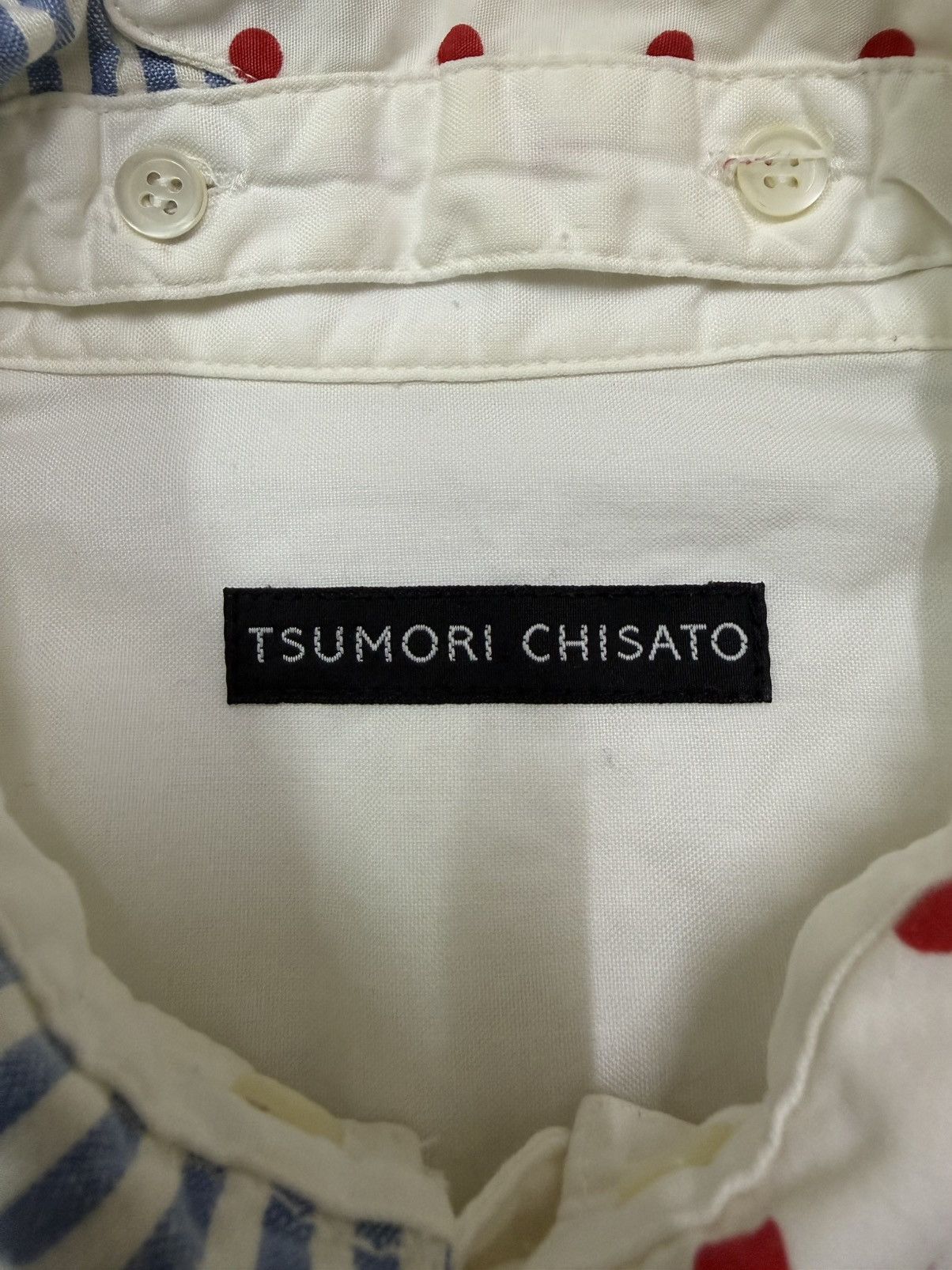 Tsumori Chisato Vintage Tsumori Chisato Issey Miyake Button Up Shirt Size US S / EU 44-46 / 1 - 6 Thumbnail