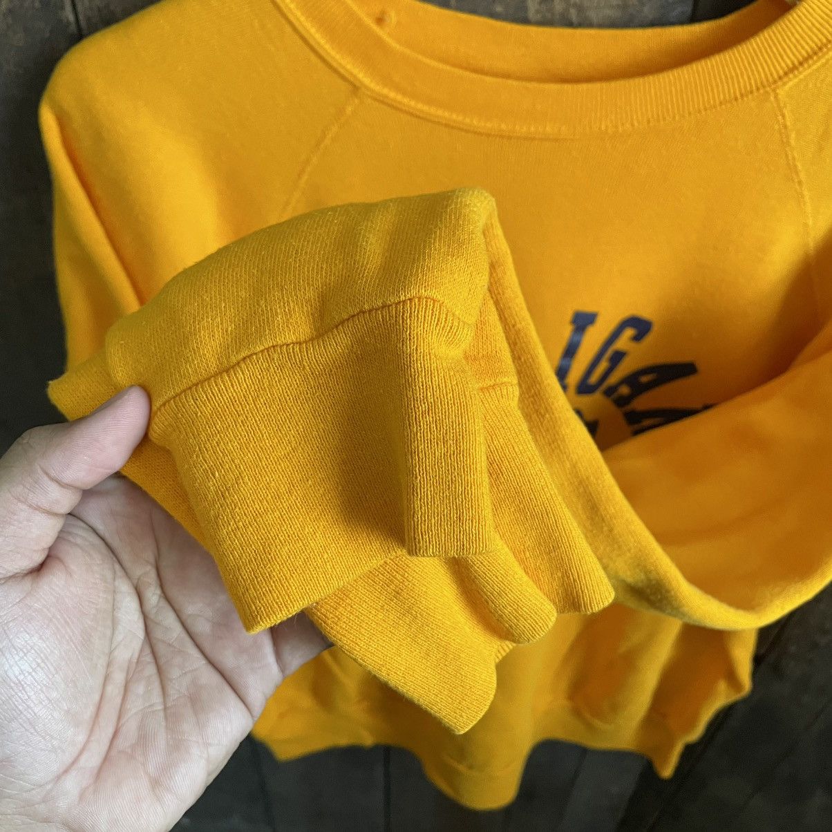 Vintage Vintage 90’s University of Michigan Crewneck Size US M / EU 48-50 / 2 - 4 Thumbnail
