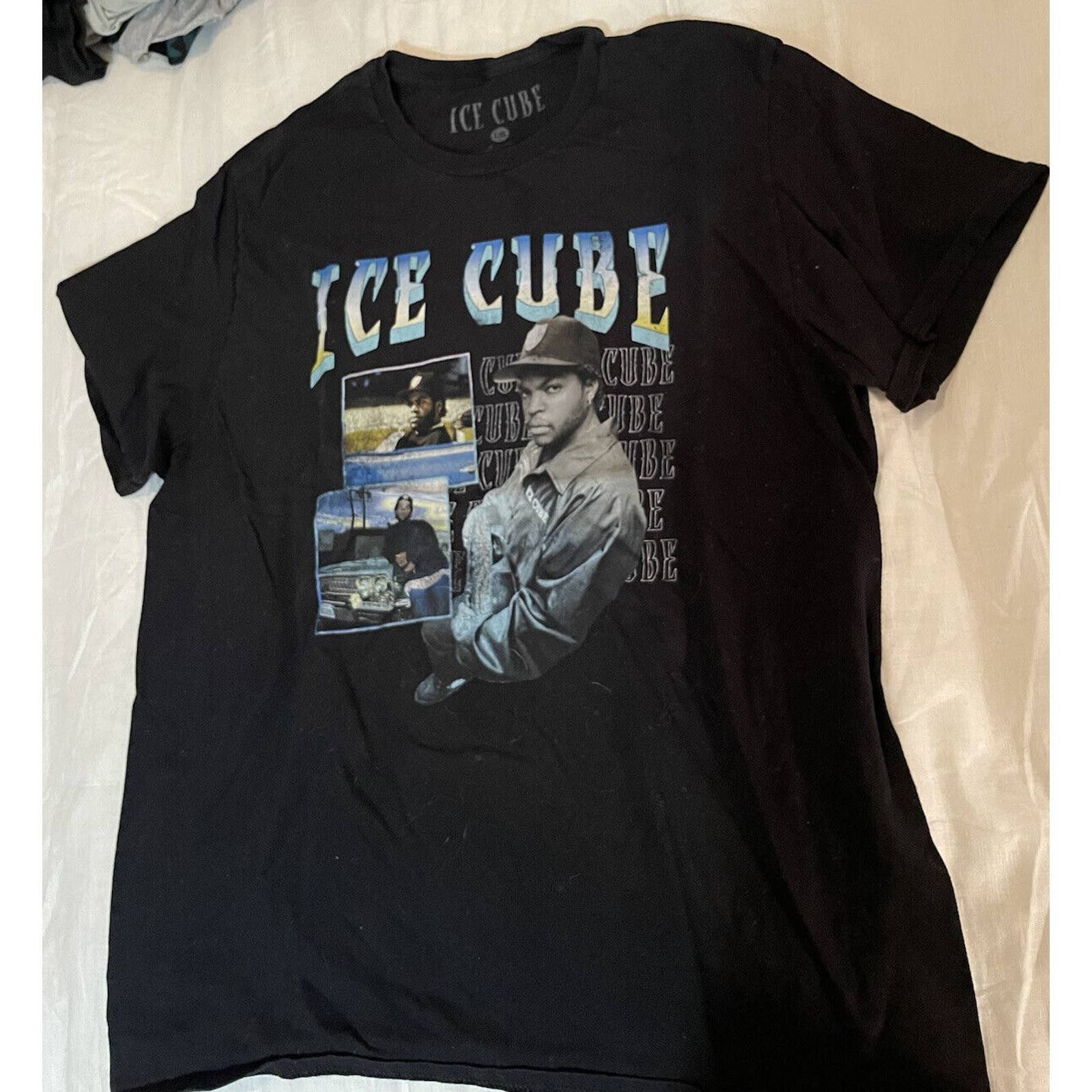 Vintage Vintage Style Ice Cube Rap Tee Size XL Faded Hip Hop T Shirt Size US L / EU 52-54 / 3 - 1 Thumbnail