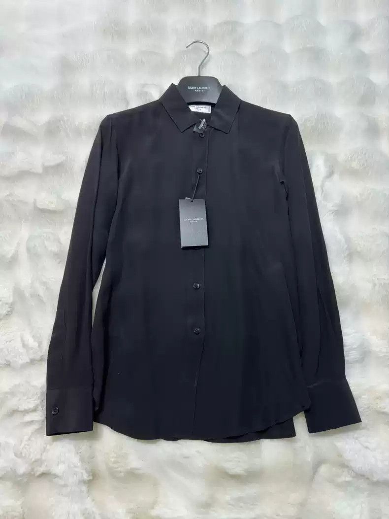 Saint Laurent Paris Saint Laurent brand new ladies silk shirt Size US S / EU 44-46 / 1 - 1 Thumbnail