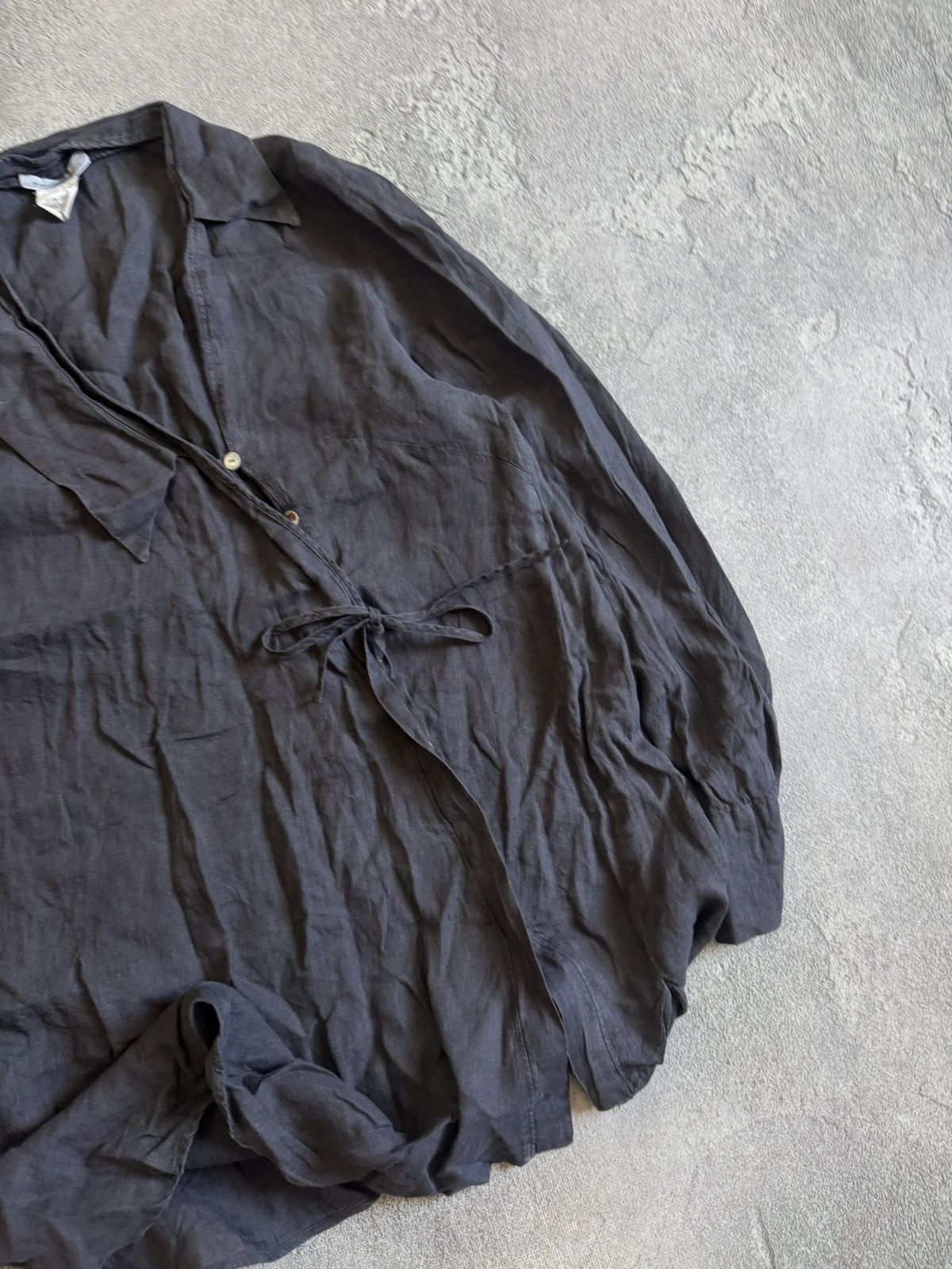 Sarah Pacini Sarah Pacini 2size 100% linen shirts blouse button up Size M / US 6-8 / IT 42-44 - 4 Thumbnail