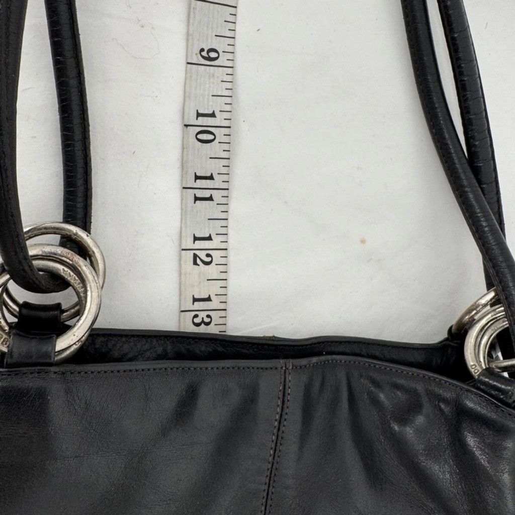 Dolce & Gabbana Dolce & Gabbana Black Leather Shoulder Bag Size ONE SIZE - 4 Thumbnail
