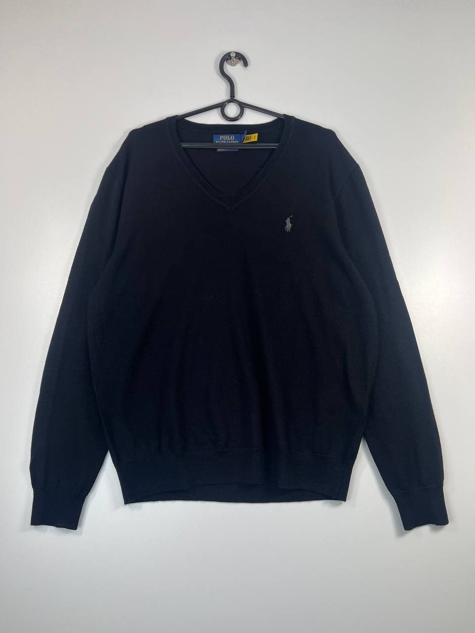 Polo Ralph Lauren Polo Ralph Lauren Washable Merino Wool Sweater Black Size L Size US L / EU 52-54 / 3 - 1 Thumbnail