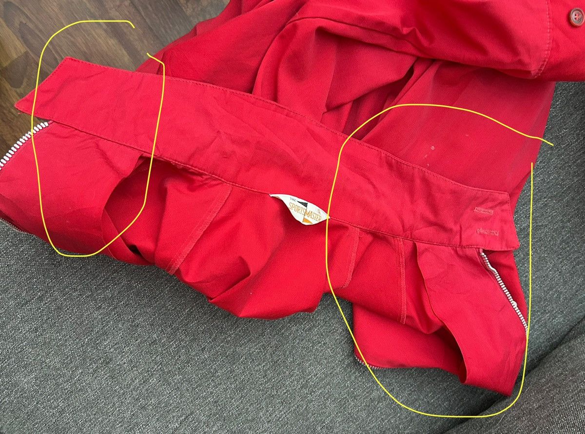 Vintage 70s Sportsmaster Red Lightweight Sports Zip-Up Jacket Talon Size US S / EU 44-46 / 1 - 9 Thumbnail