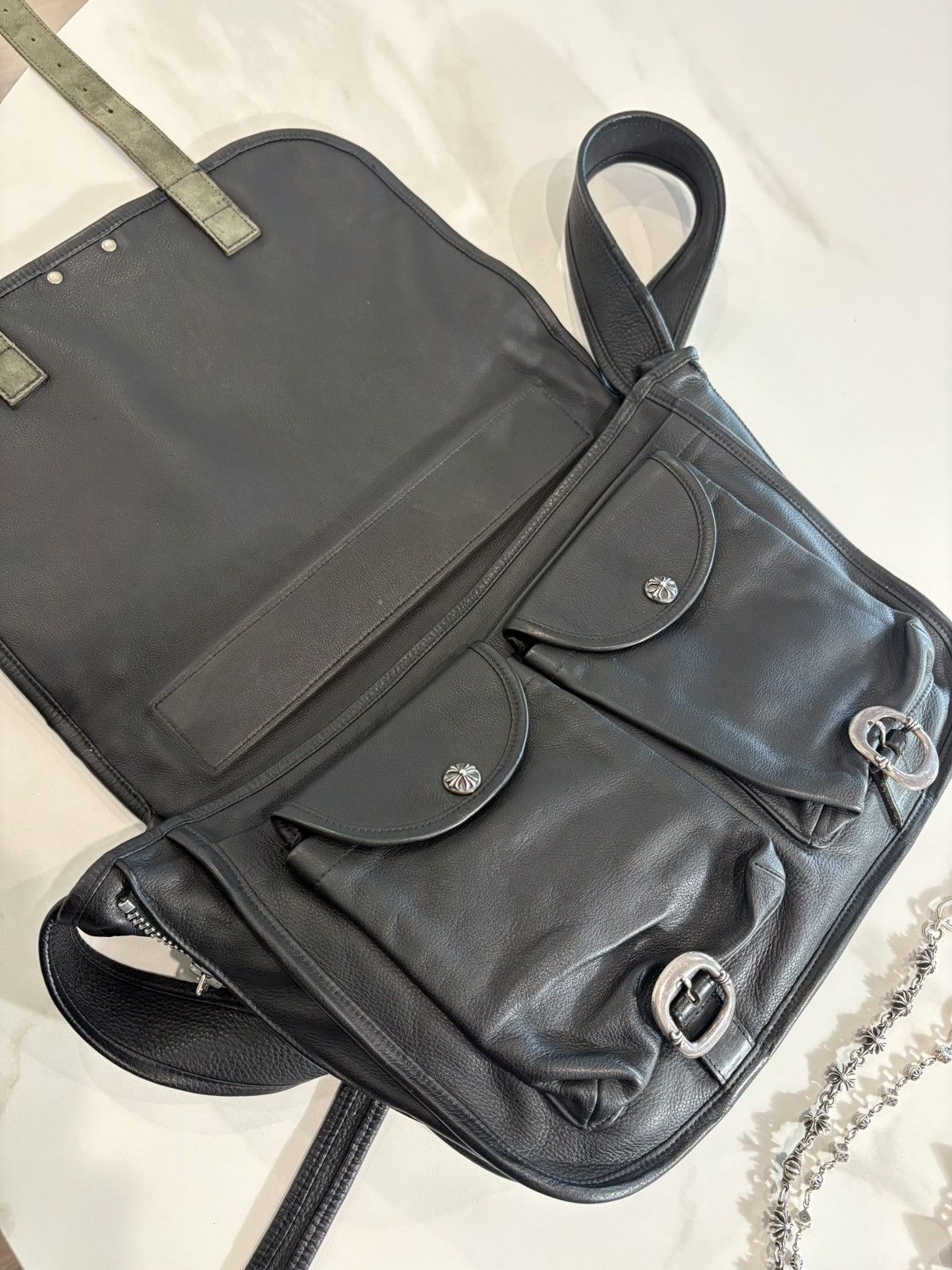 Chrome Hearts Gunslinger messenger bag Size ONE SIZE - 11 Thumbnail