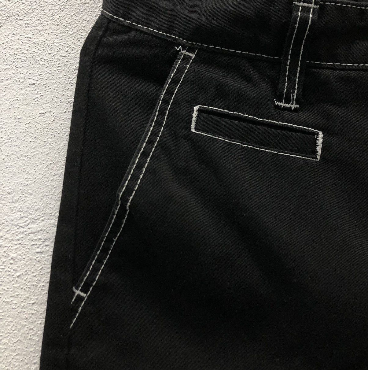 Japanese Brand DENIAL "Abrupt Blow" Graphic Jeans – Gothic Streetwear Style Size US 32 / EU 48 - 5 Thumbnail