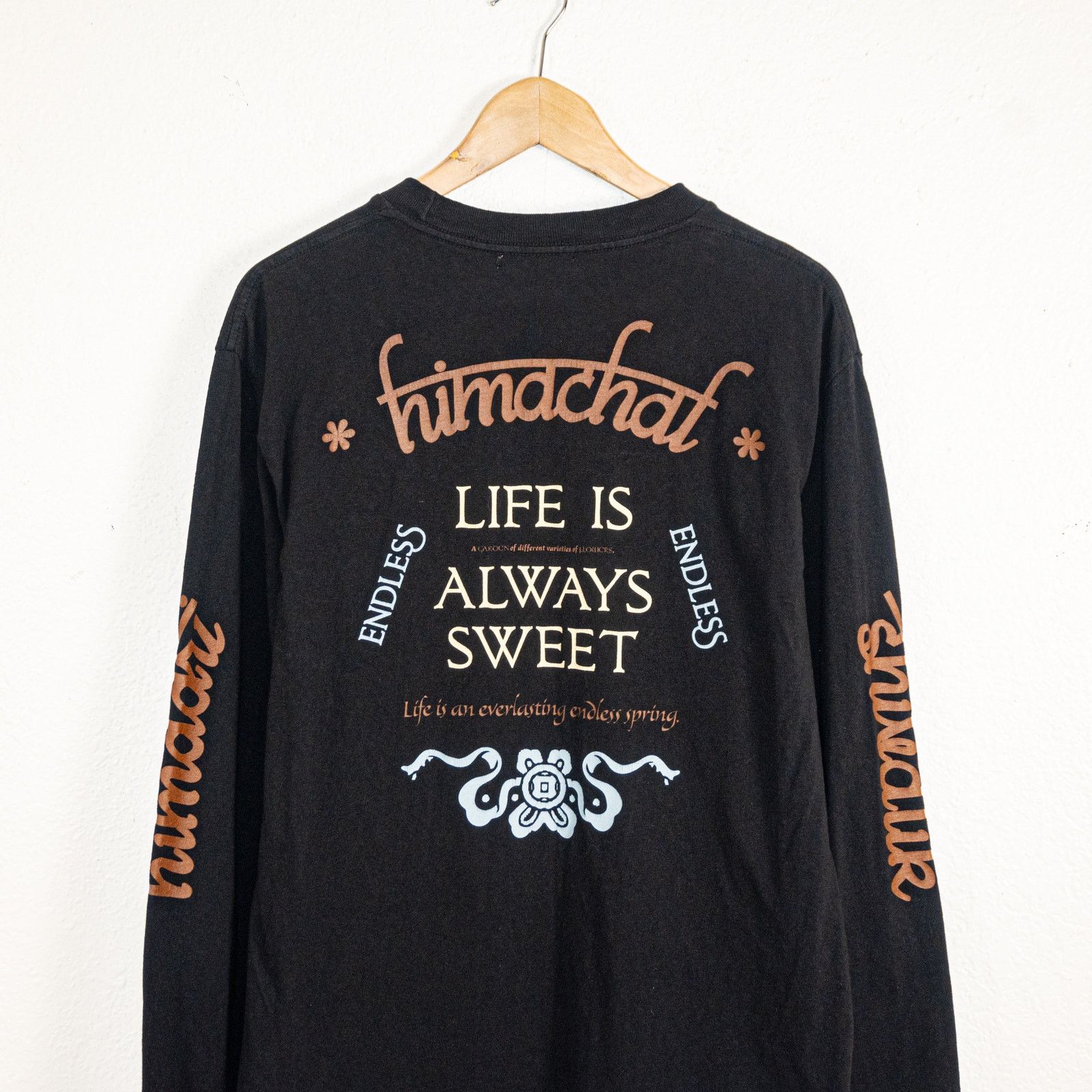 John Elliott John Elliott Life is Always Sweet LS university tee black Size US XS / EU 42 / 0 - 5 Thumbnail