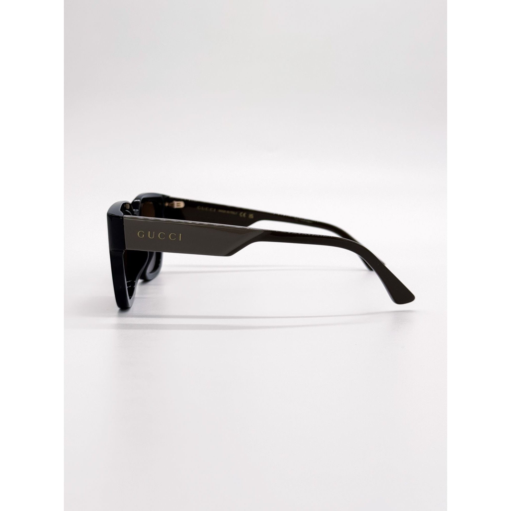 Gucci NEW GUCCI SUNGLASSES GG1670SK 004 BLACK/BROWN MEN EYEWEAR Size ONE SIZE - 5 Thumbnail