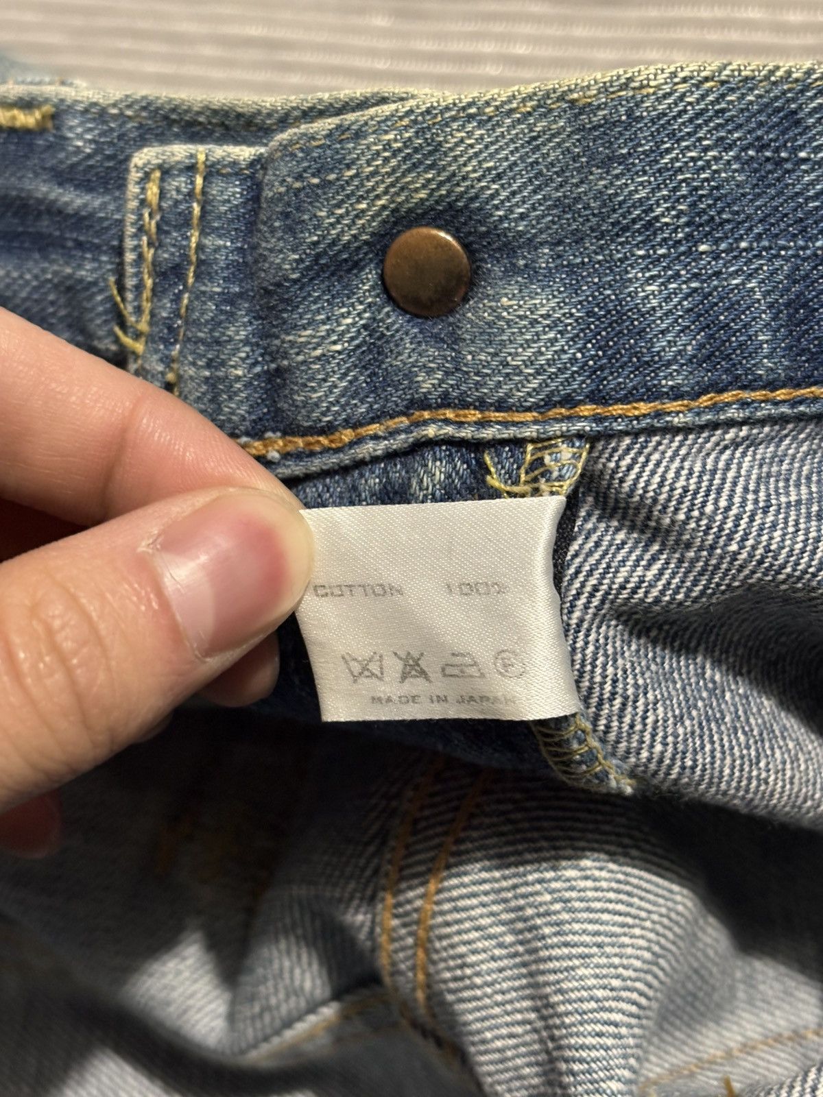 Number (N)ine 32 SS03 Number Nine Kurt Cobain patchwork denim jeans patch Size US 32 / EU 48 - 6 Thumbnail
