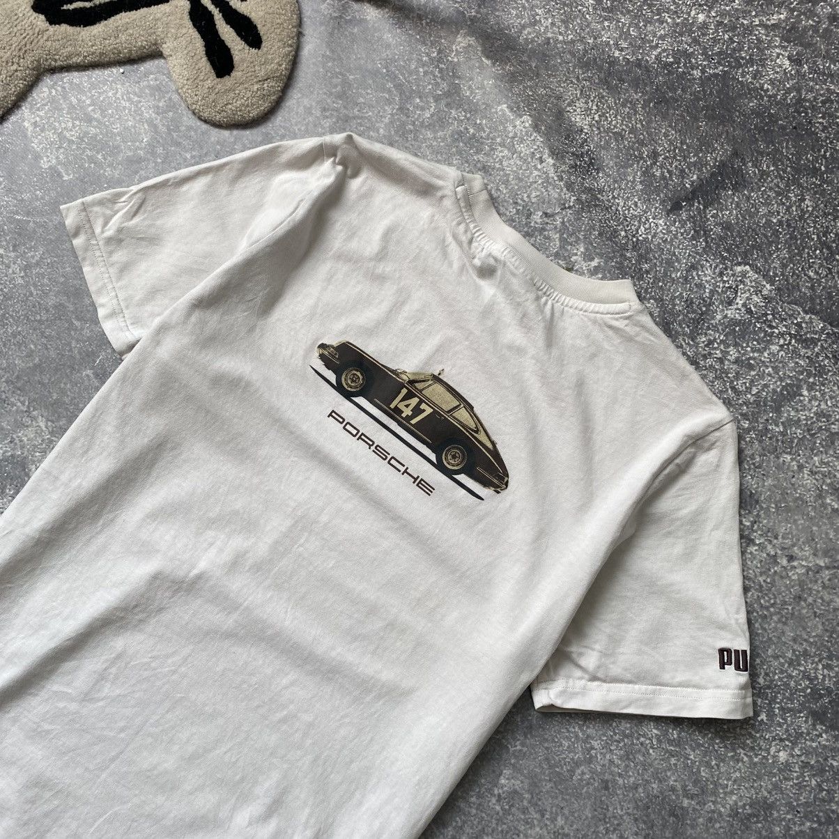 Puma Men’s Puma Porsche Big Logo Racing Streetwear design tee Size US M / EU 48-50 / 2 - 3 Thumbnail