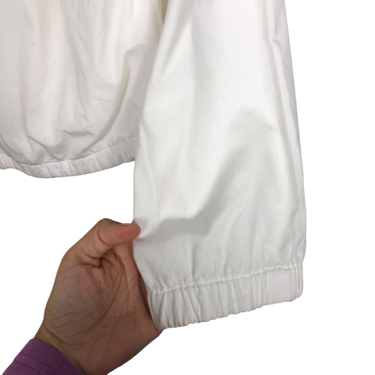 Japanese Brand Rich White Parachute Bike Jacket Unused Refinement Garments Size US M / EU 48-50 / 2 - 17 Thumbnail