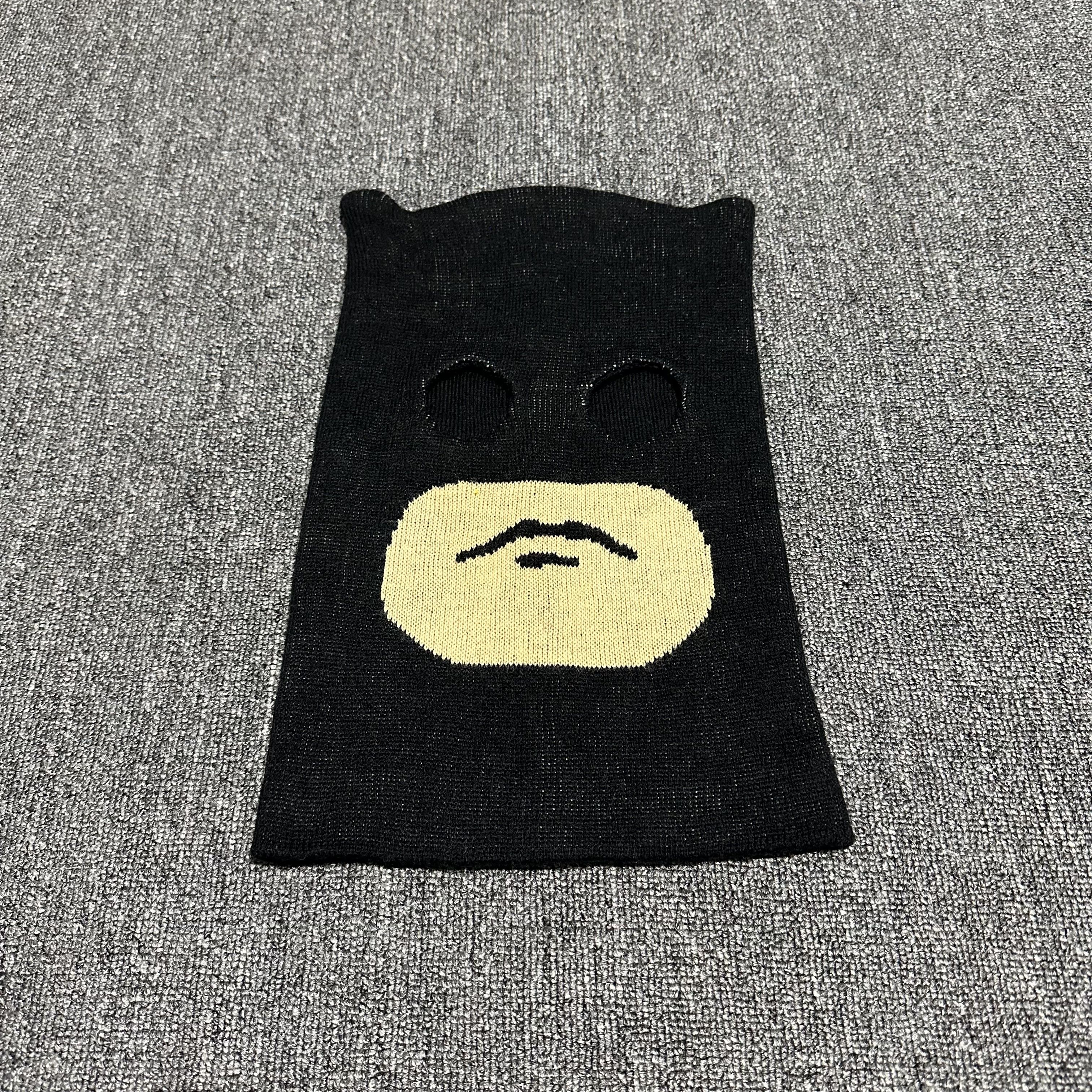 Designer DC Comic Batman Logo Eye Mask Balaclava Beanie Hat Size ONE SIZE - 1 Thumbnail
