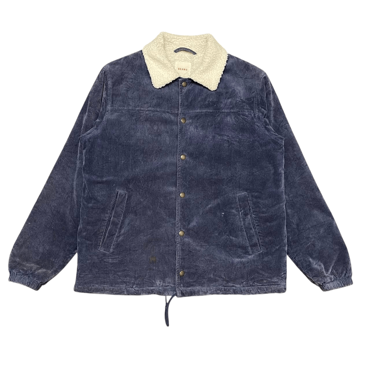 Beams Japan Beams Corduroy Boa Sherpa Snap Button Jacket Size US M / EU 48-50 / 2 - 1 Thumbnail