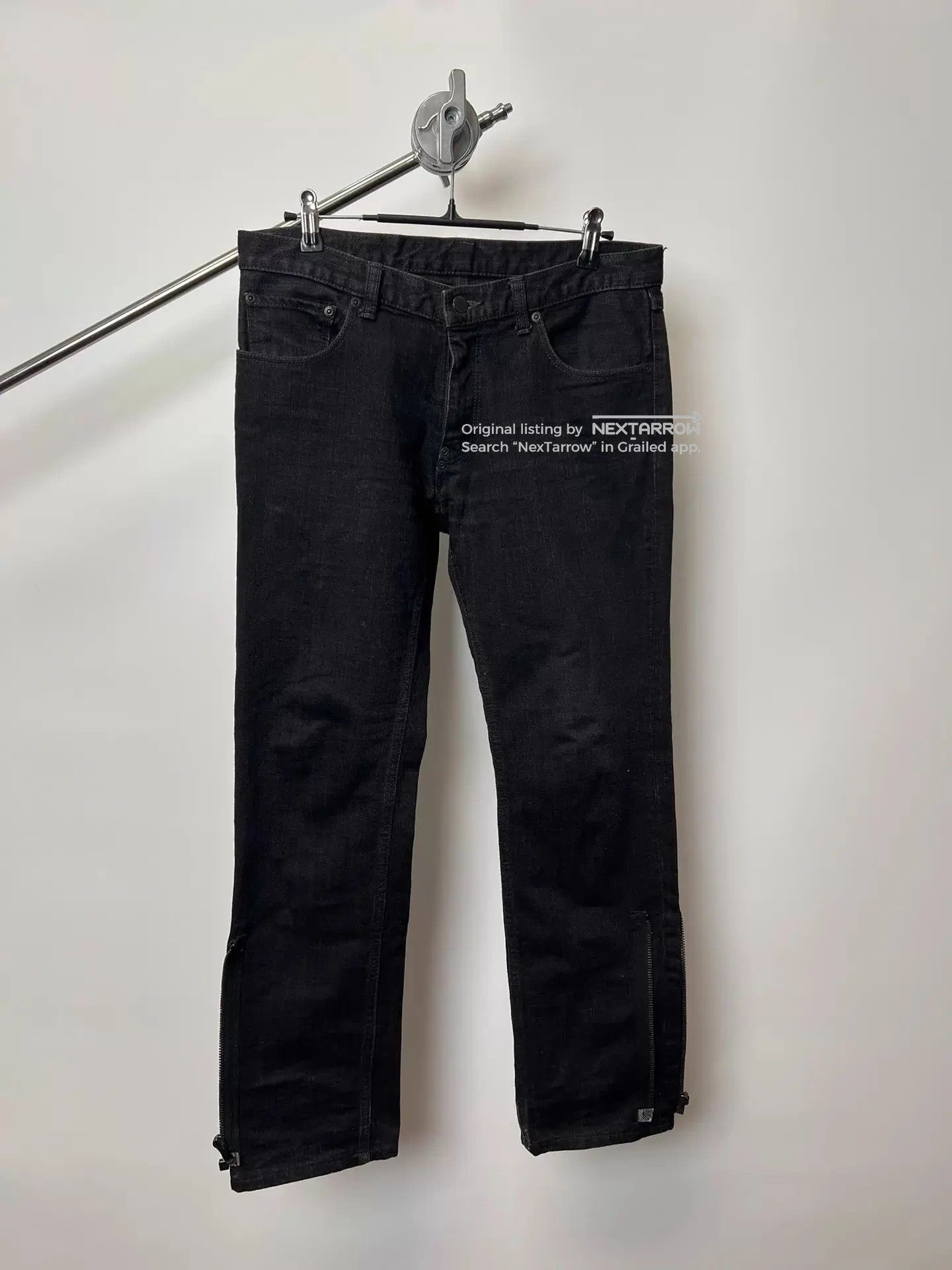 Number (N)ine Number Nine Japan Pain Black Jeans | Grailed
