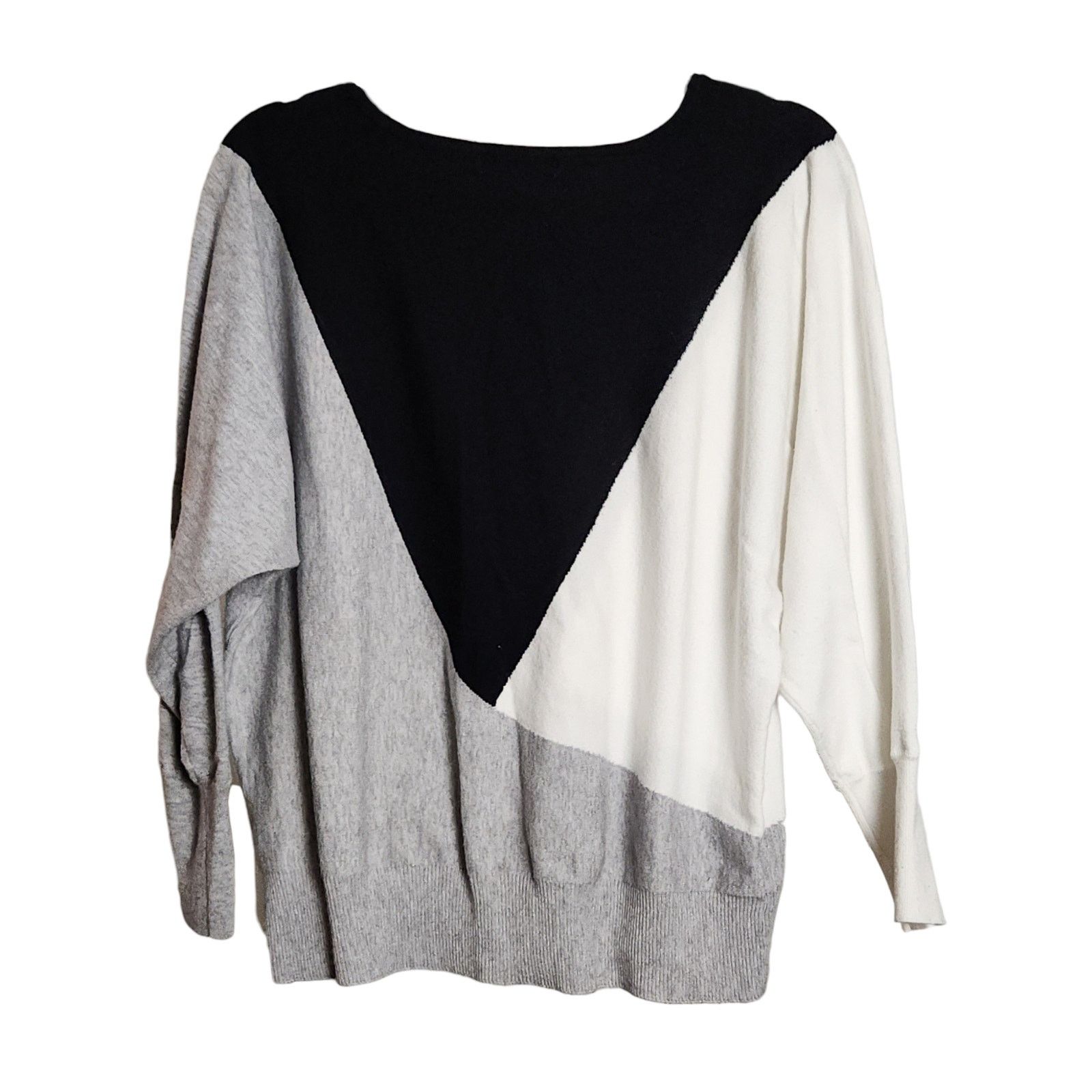Other Madison + Hudson Colorblock Soft Knit Sweater - 2X Size XXL / US 16-18 / IT 52-54 - 2 Thumbnail