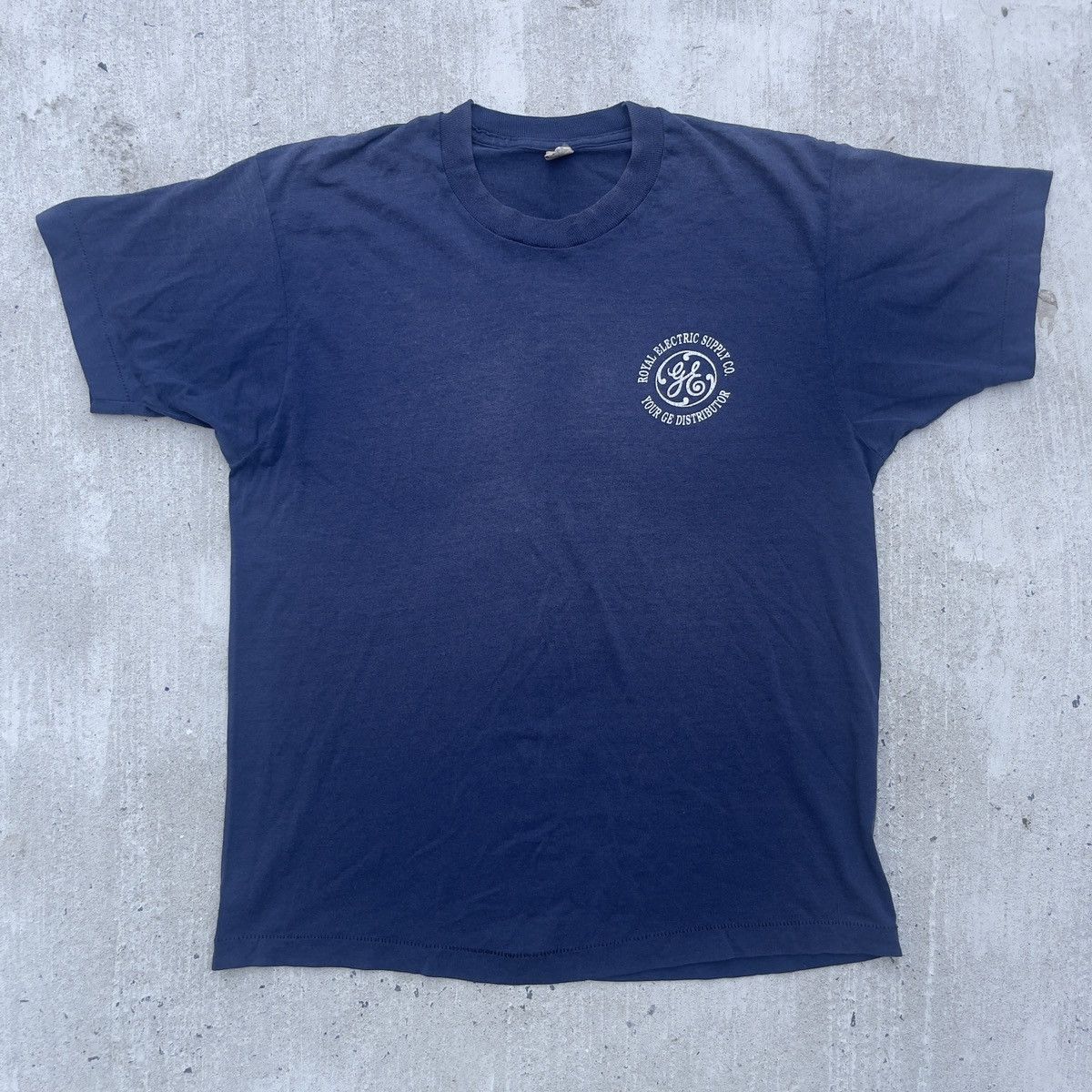 Vintage Vintage 80’s GE ROYAL ELECTRIC SUPPLY CO Single Stitch Shirt Size US L / EU 52-54 / 3 - 1 Thumbnail