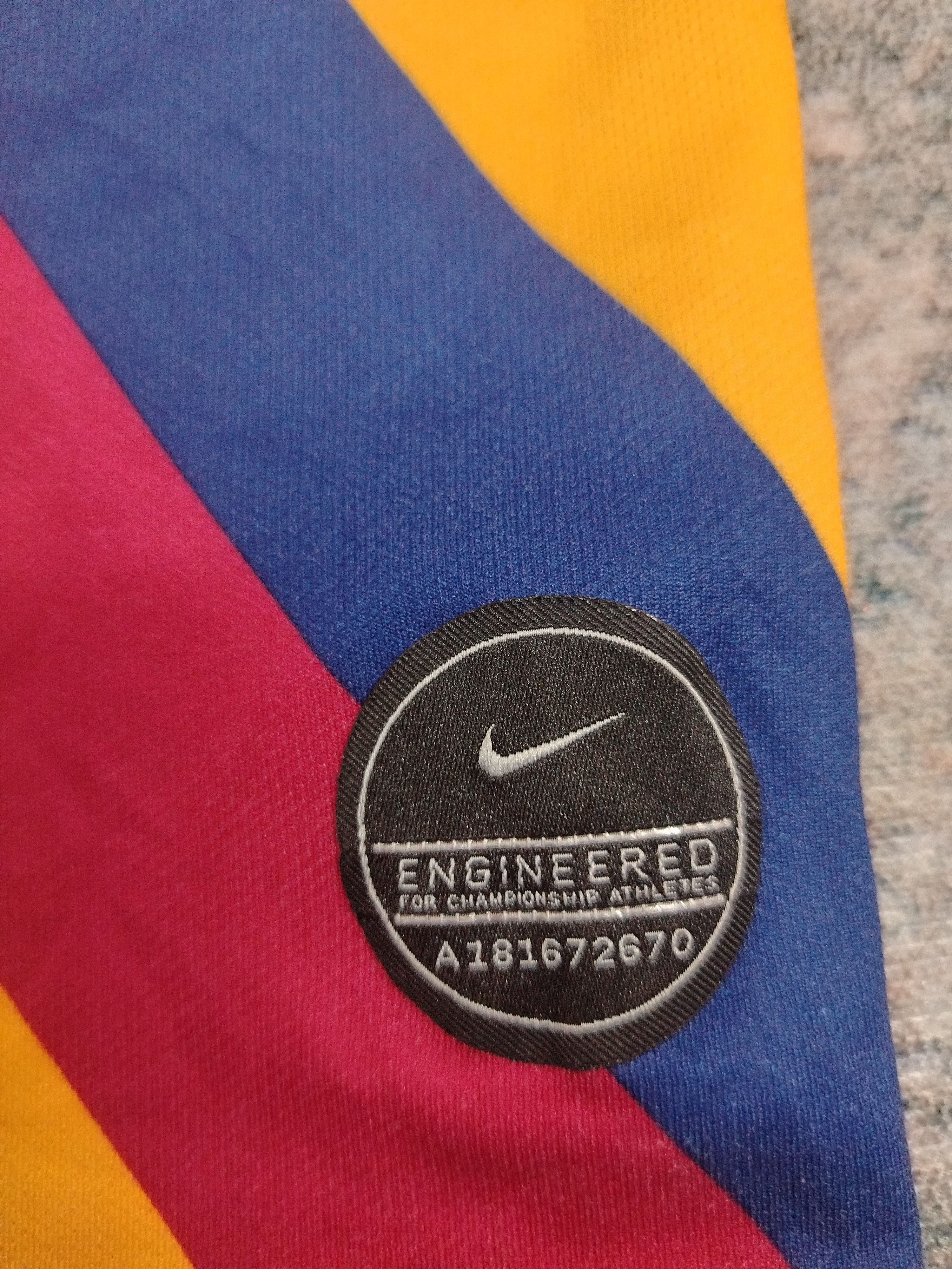 Nike Barcelona jersey away 2019-2020 Size US XL / EU 56 / 4 - 7 Thumbnail