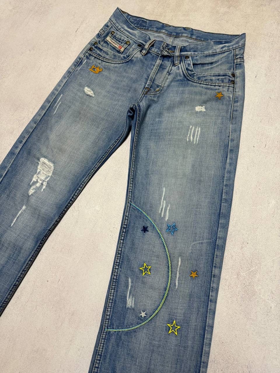 Diesel Vintage Diesel Jeans Denim Pants Distressed Wash Baggy 90s Size US 32 / EU 48 - 3 Thumbnail