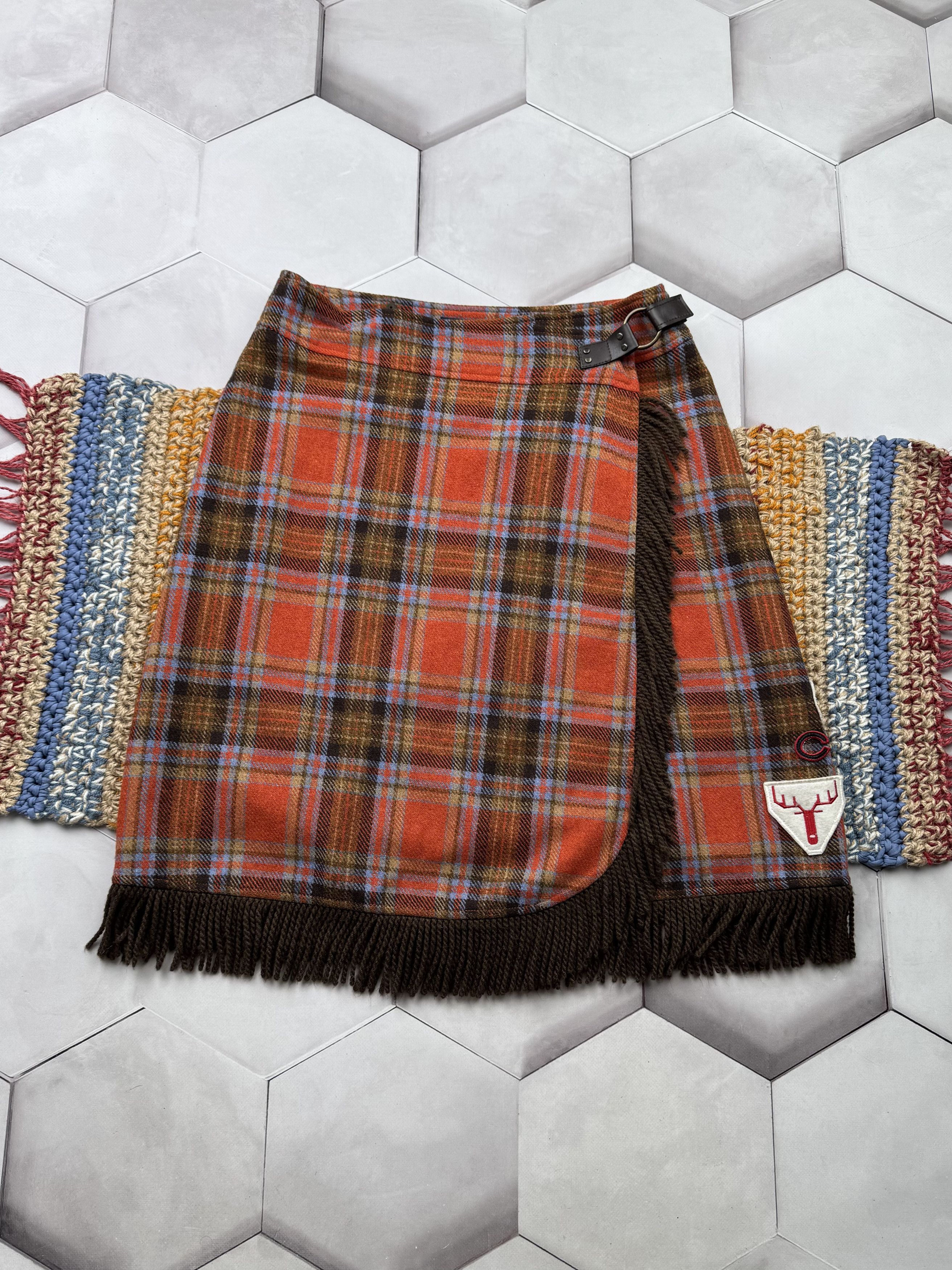Japanese Brand Vintage Wool Skirt Size 27" / US 4 / IT 40 - 1 Thumbnail
