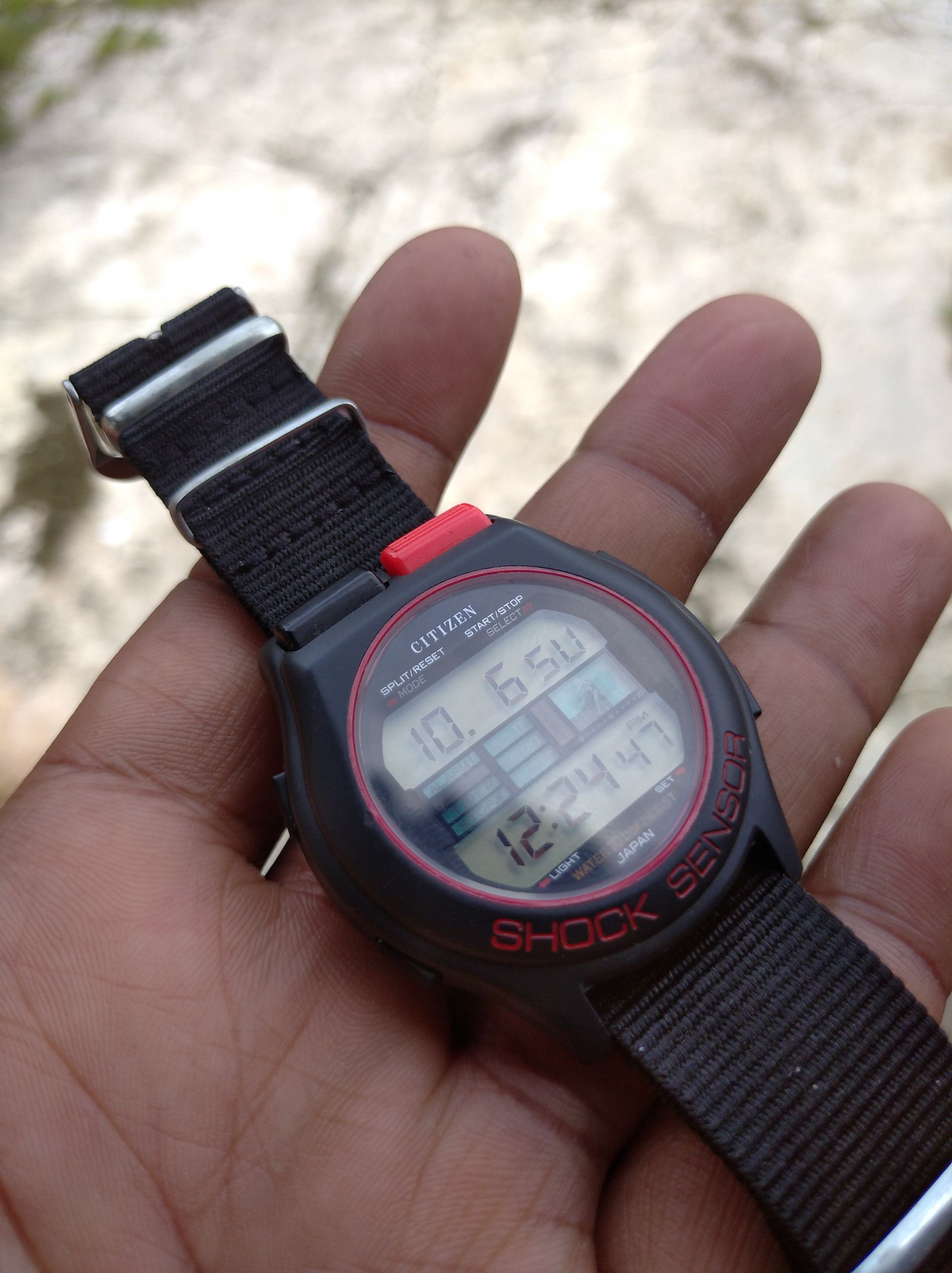 Citizen × Japanese Brand Citizen d132-312996 bullhead digital watch Size ONE SIZE - 3 Thumbnail