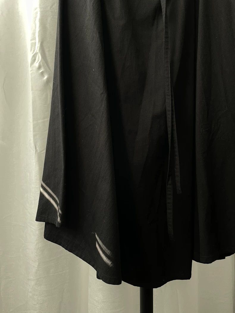 Yohji Yamamoto Yohji Yamamoto size 1 Noir line black drawstring skirt 2503 Size 34" / US 12 / IT 48 - 4 Thumbnail