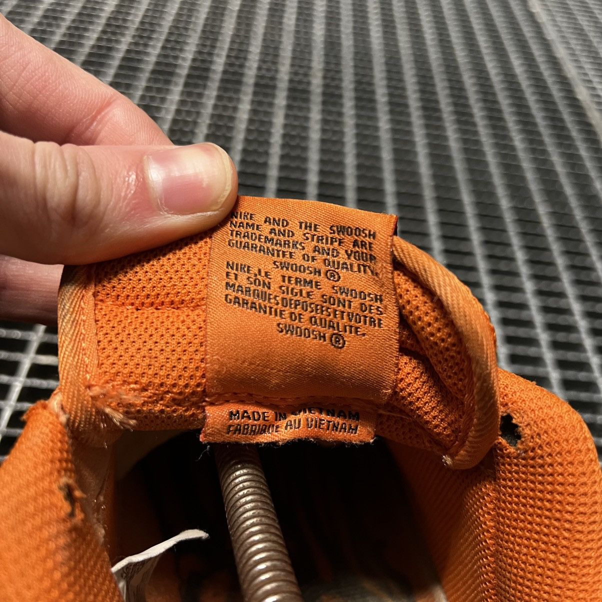 Nike Nike Air Force 1 Skeleton Orange Streatwear Drill Y2K Hype Size US 11 / EU 44 - 9 Thumbnail