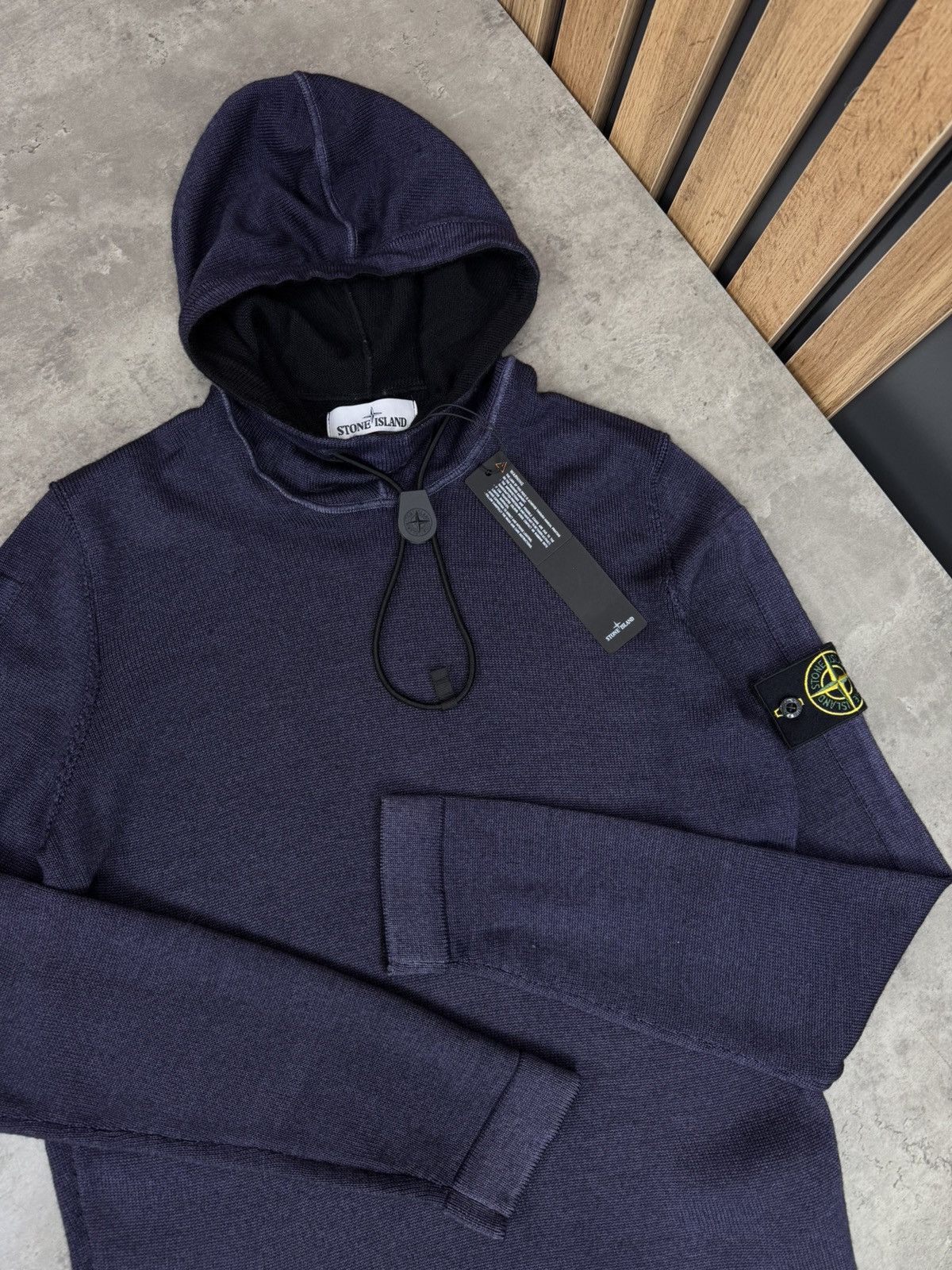 Stone Island Stone Island Fast Dye-Air Brush Wool Sweater Size M Size US M / EU 48-50 / 2 - 9 Thumbnail
