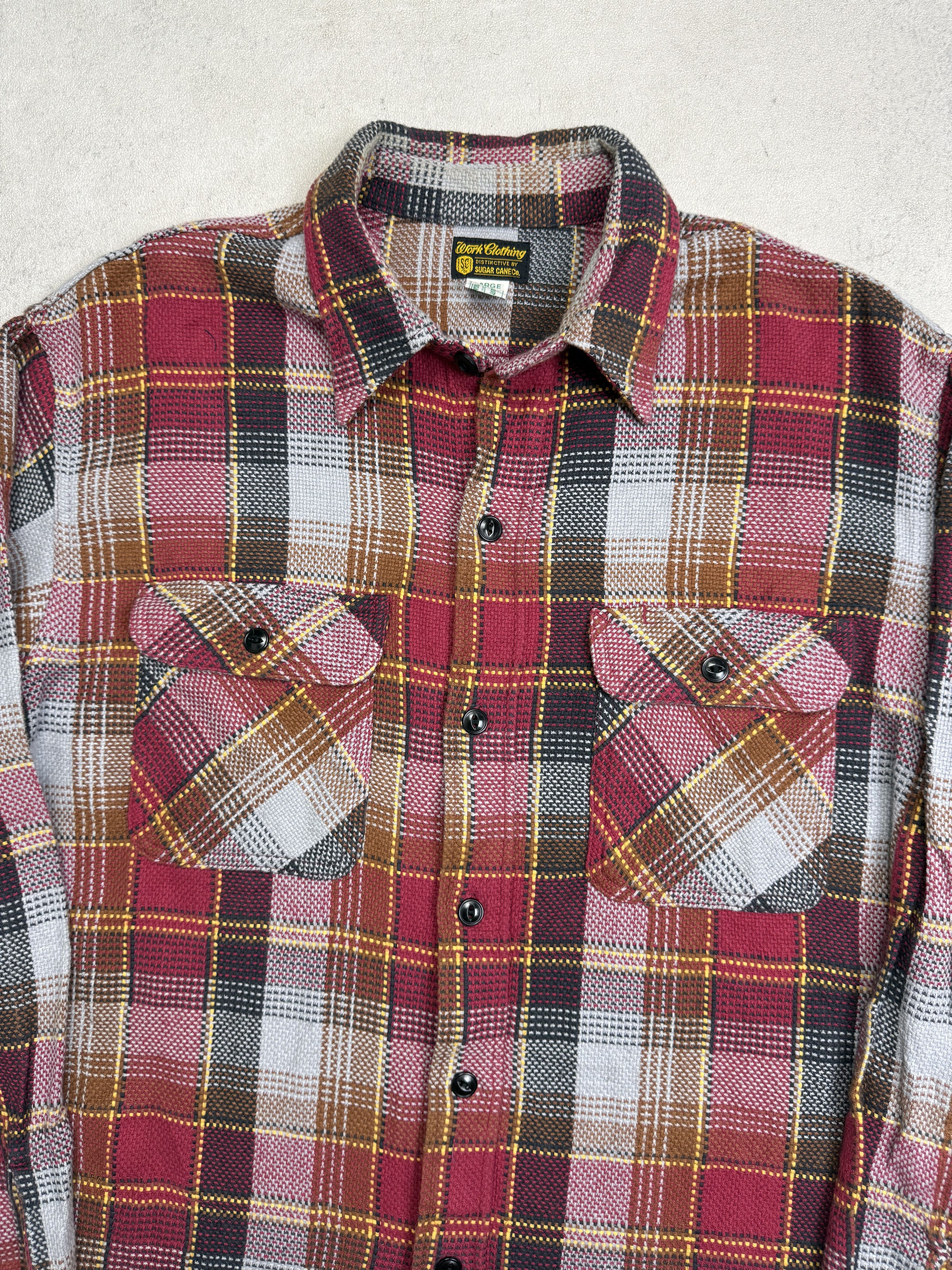 Sugar Cane Sugar Cane Toyo Enterprises Flannel Shirt Size US L / EU 52-54 / 3 - 3 Thumbnail