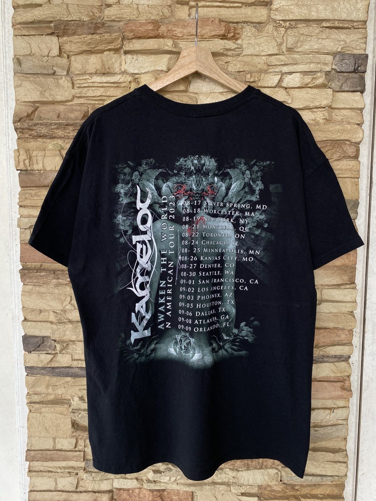 Band Tees Kamelot Tour Metal Band Tees Size US XL / EU 56 / 4 - 2 Thumbnail