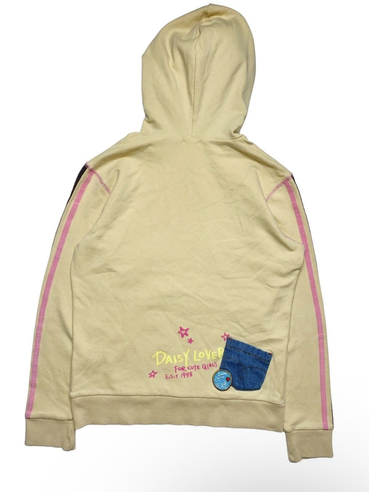 Angel Blue Daisy Lovers Hoodie Size S / US 4 / IT 40 - 2 Thumbnail
