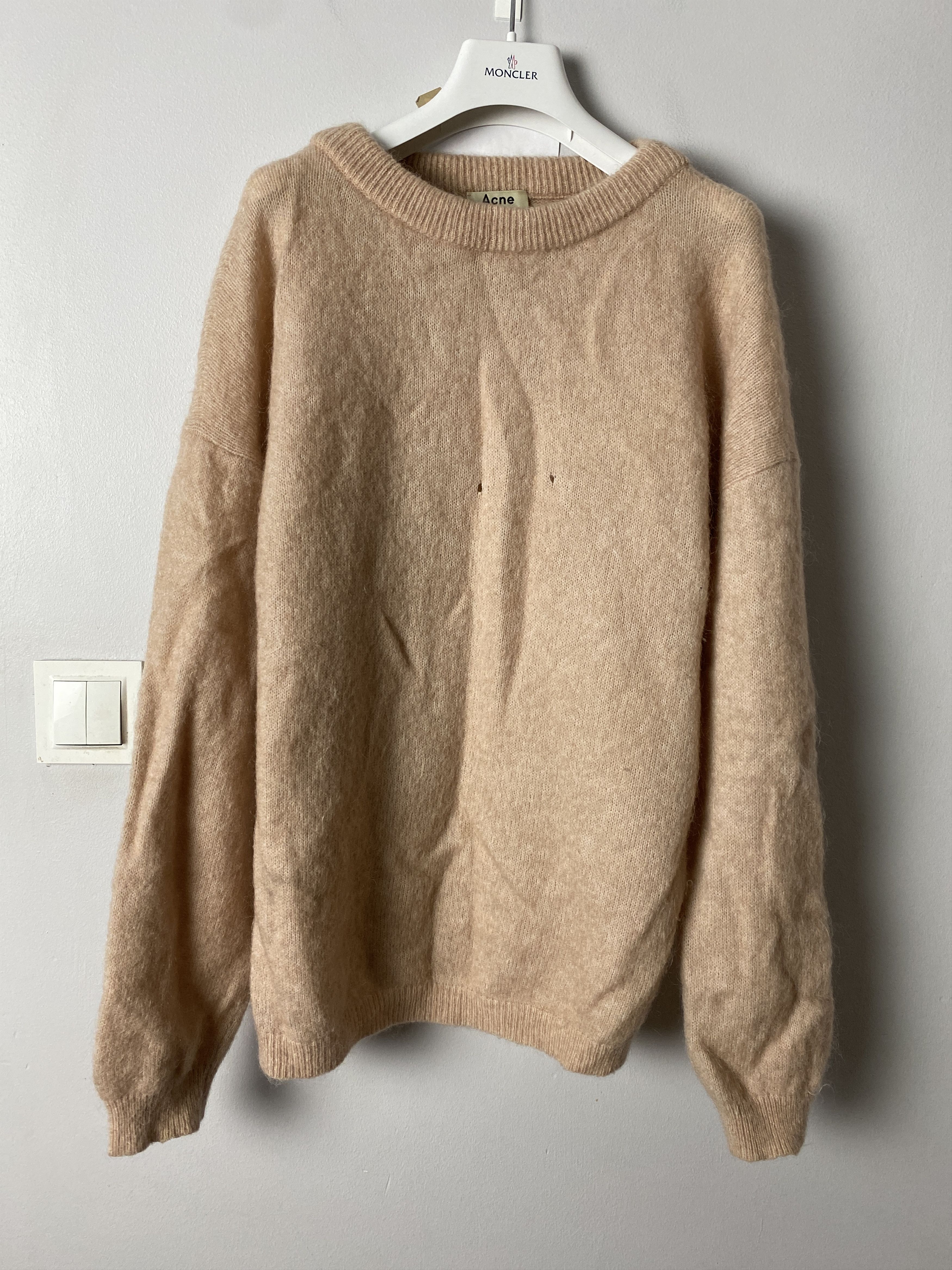Acne Studios Dramatic Mohair Sweater | Grailed
