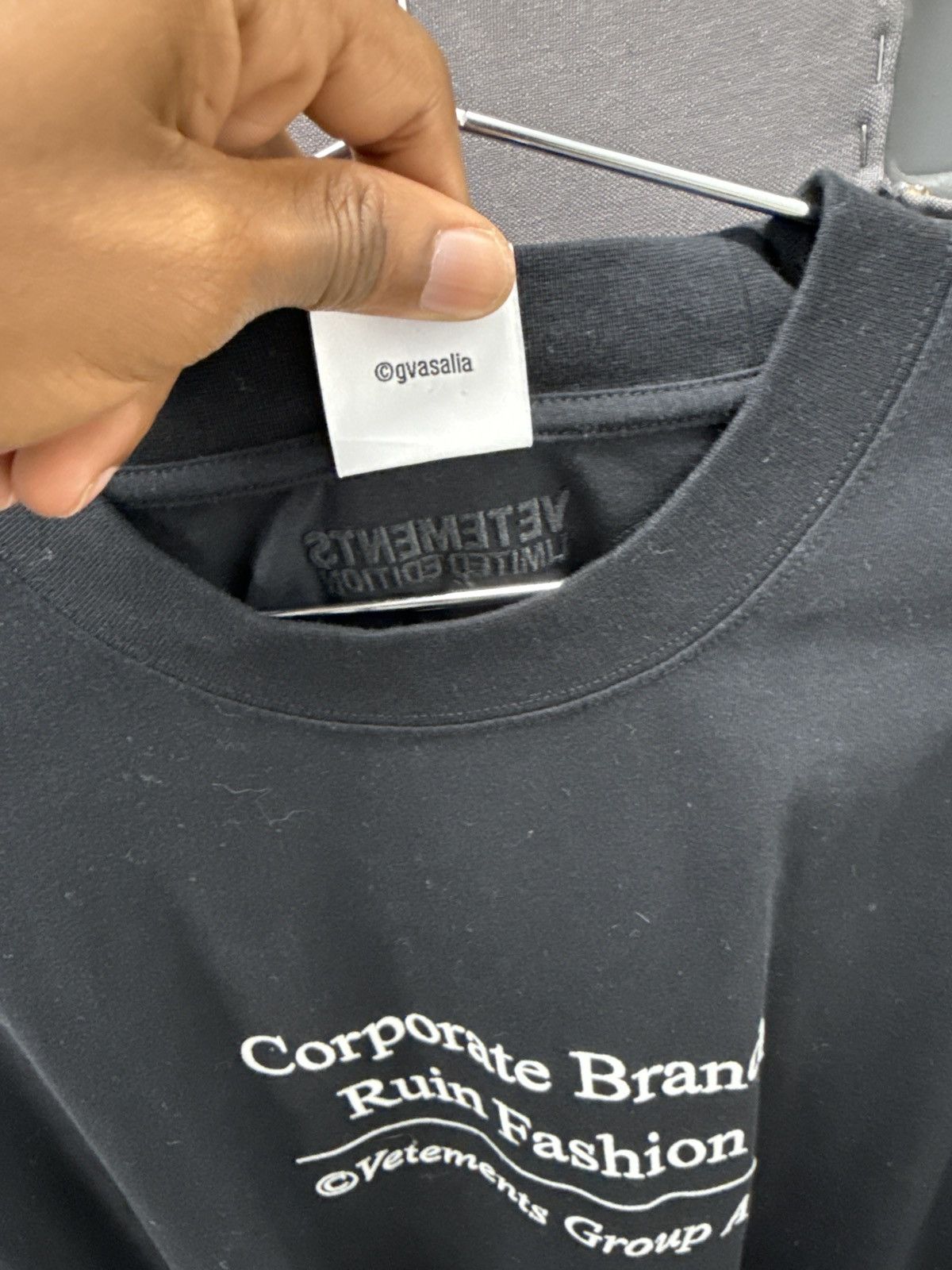 Vetements Vetements Size US S / EU 44-46 / 1 - 8 Thumbnail