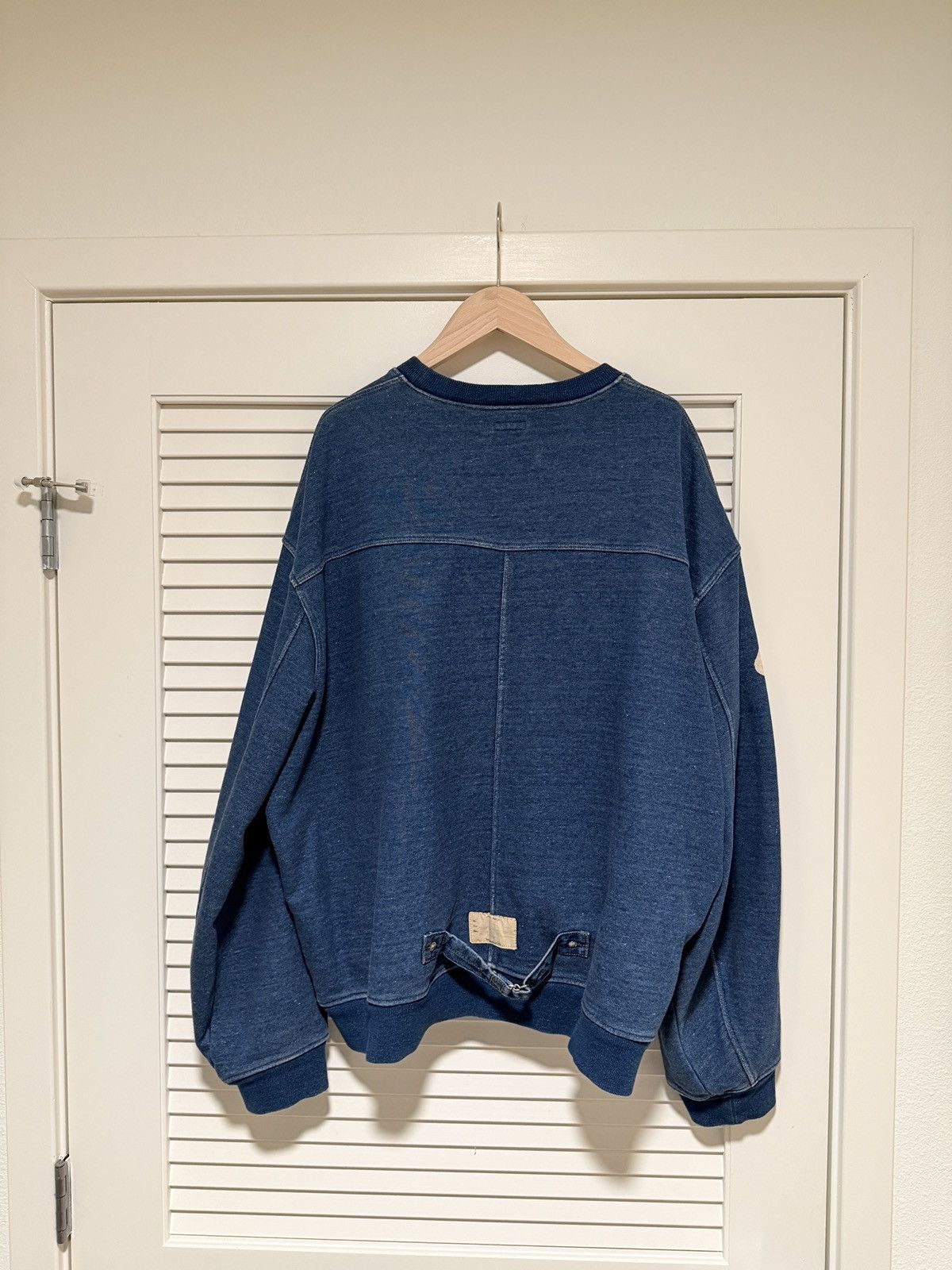 Kapital Kapital Washed Denim Sweatshirt Size US L / EU 52-54 / 3 - 2 Thumbnail