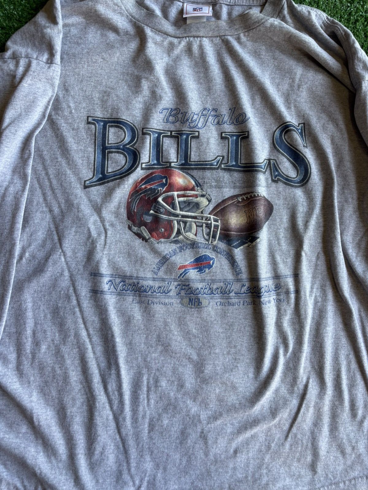 NFL × Vintage Vintage Y2K Buffalo Bills Long Sleeve Size US XL / EU 56 / 4 - 3 Thumbnail