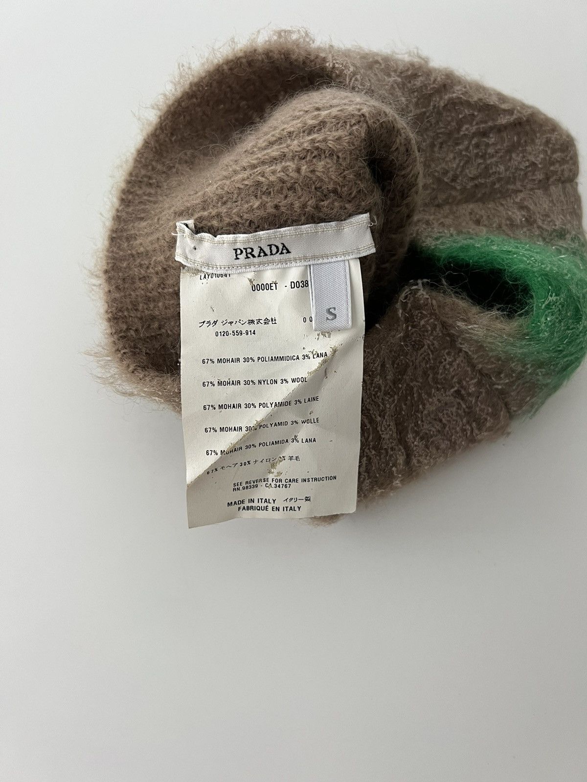 PRADA F/W 07 モヘア トップ