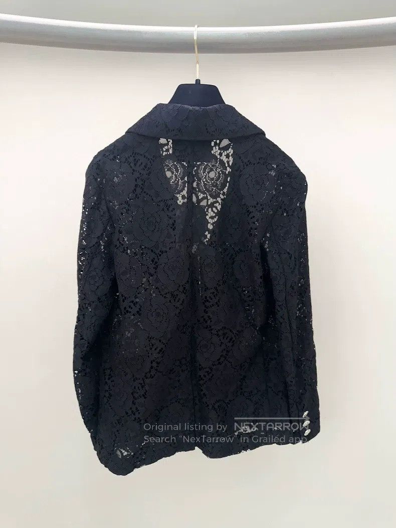 Chanel Chanel Black lace jacket Size XXS / US 00 / IT 34 - 2 Thumbnail
