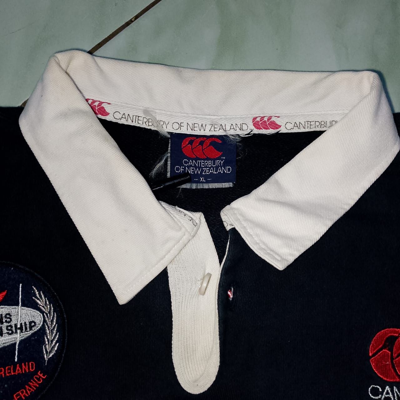 Canterbury of New Zealand × Vintage vintage canterbury sweatshirt five nations rugby Size US XL / EU 56 / 4 - 7 Thumbnail