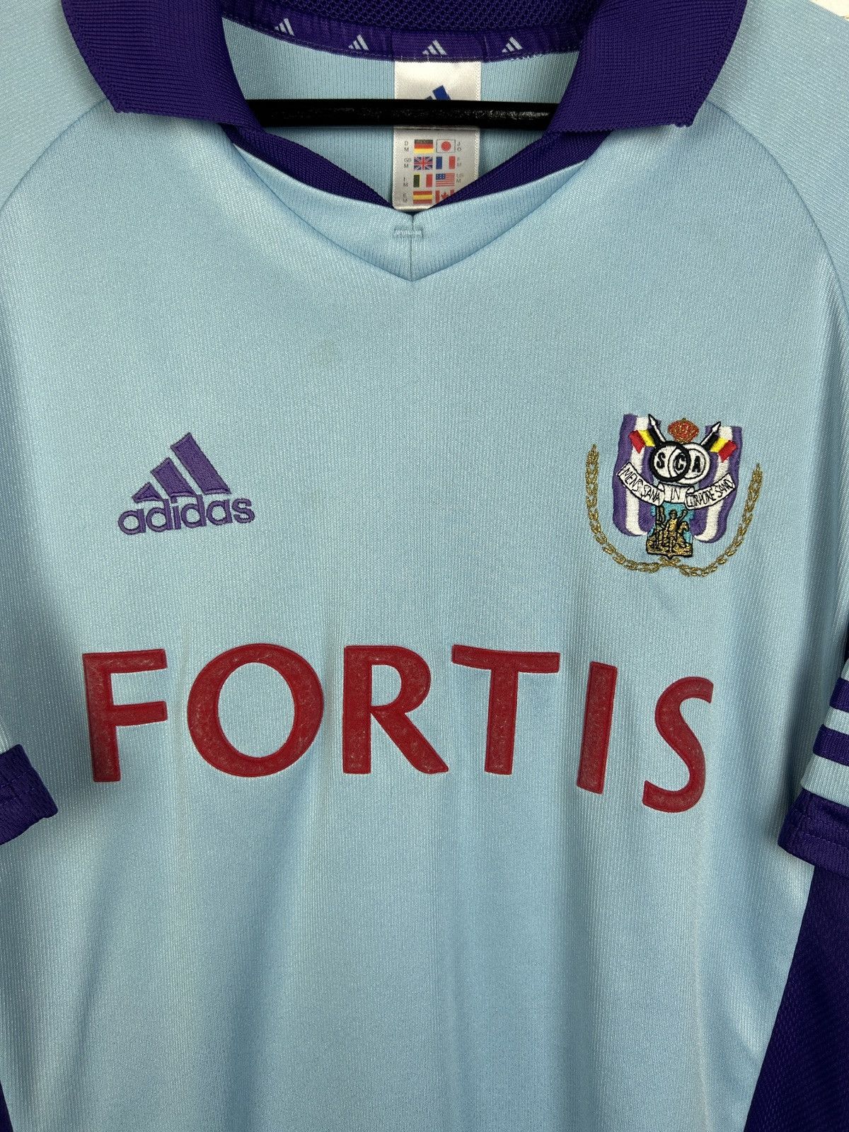 Adidas 00s Adidas RSC Anderlecht 2001/02 Away Kit Soccer Jersey M Size US M / EU 48-50 / 2 - 2 Thumbnail
