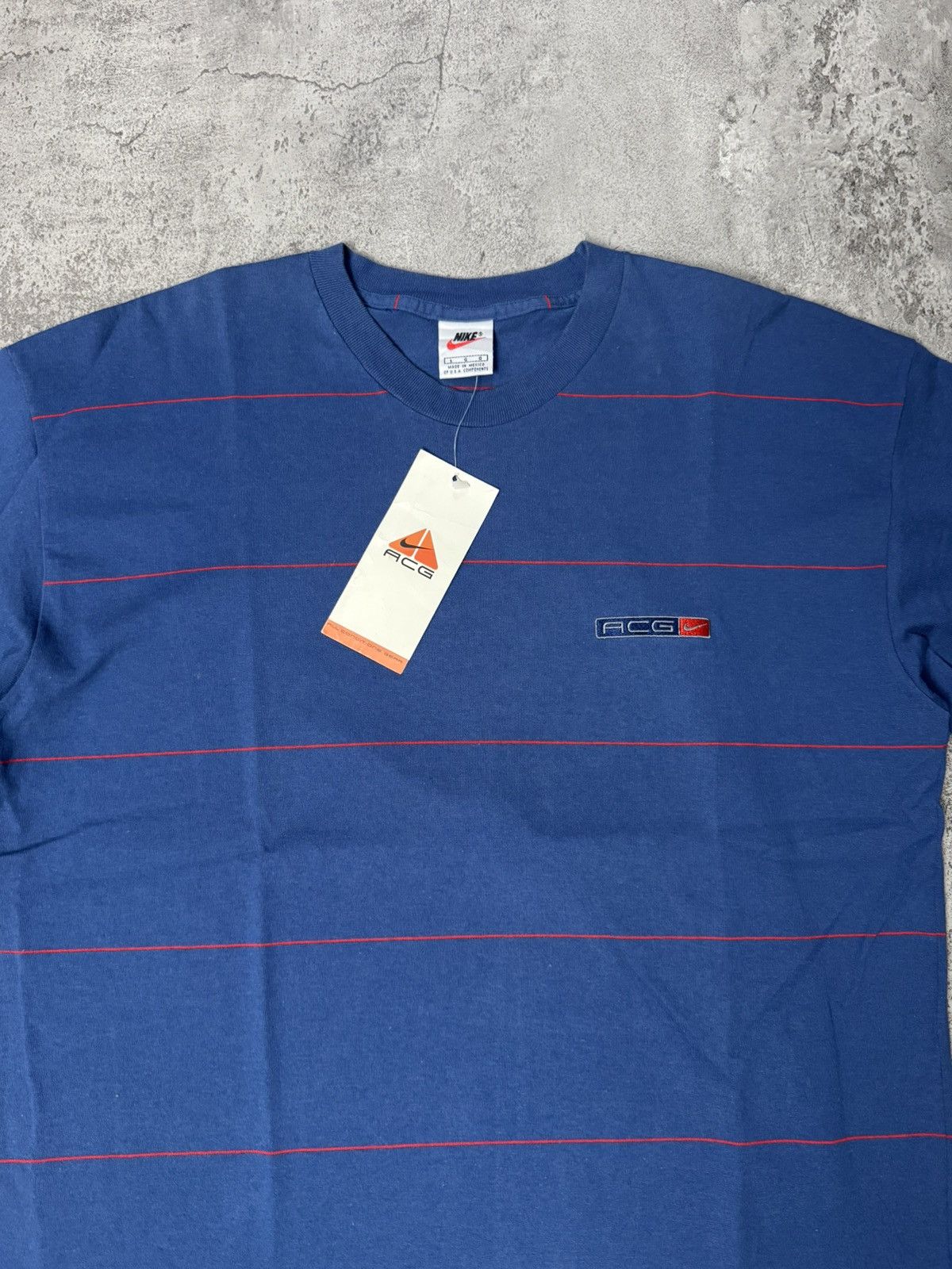 Nike ACG VINTAGE 90’S NIKE ACG STRIPED T-SHIRT Size US L / EU 52-54 / 3 - 2 Thumbnail