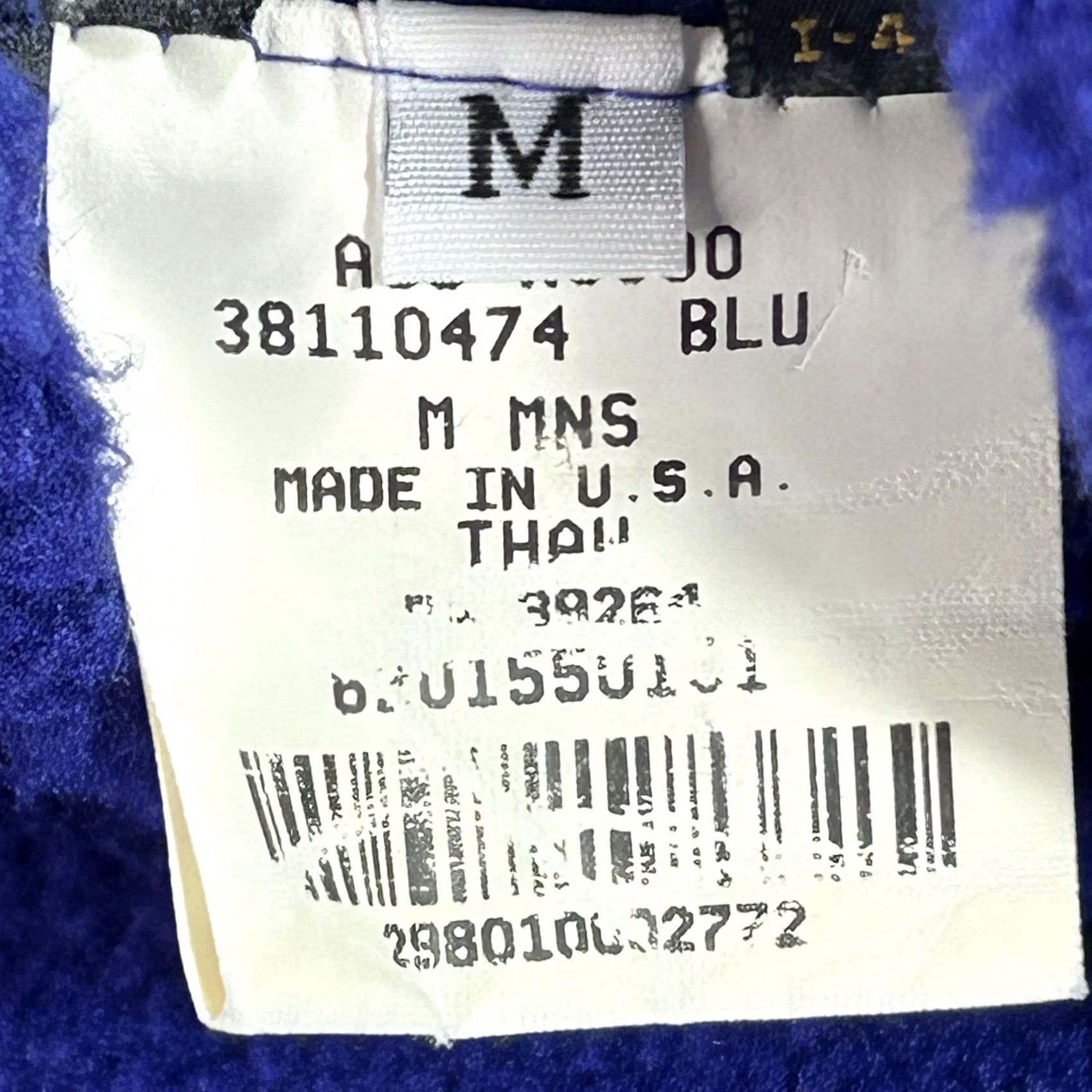 Vintage REI Vest Mens M Blue Full Zip Pockets Drawcord Hem Made in USA Fleece Size US M / EU 48-50 / 2 - 5 Thumbnail