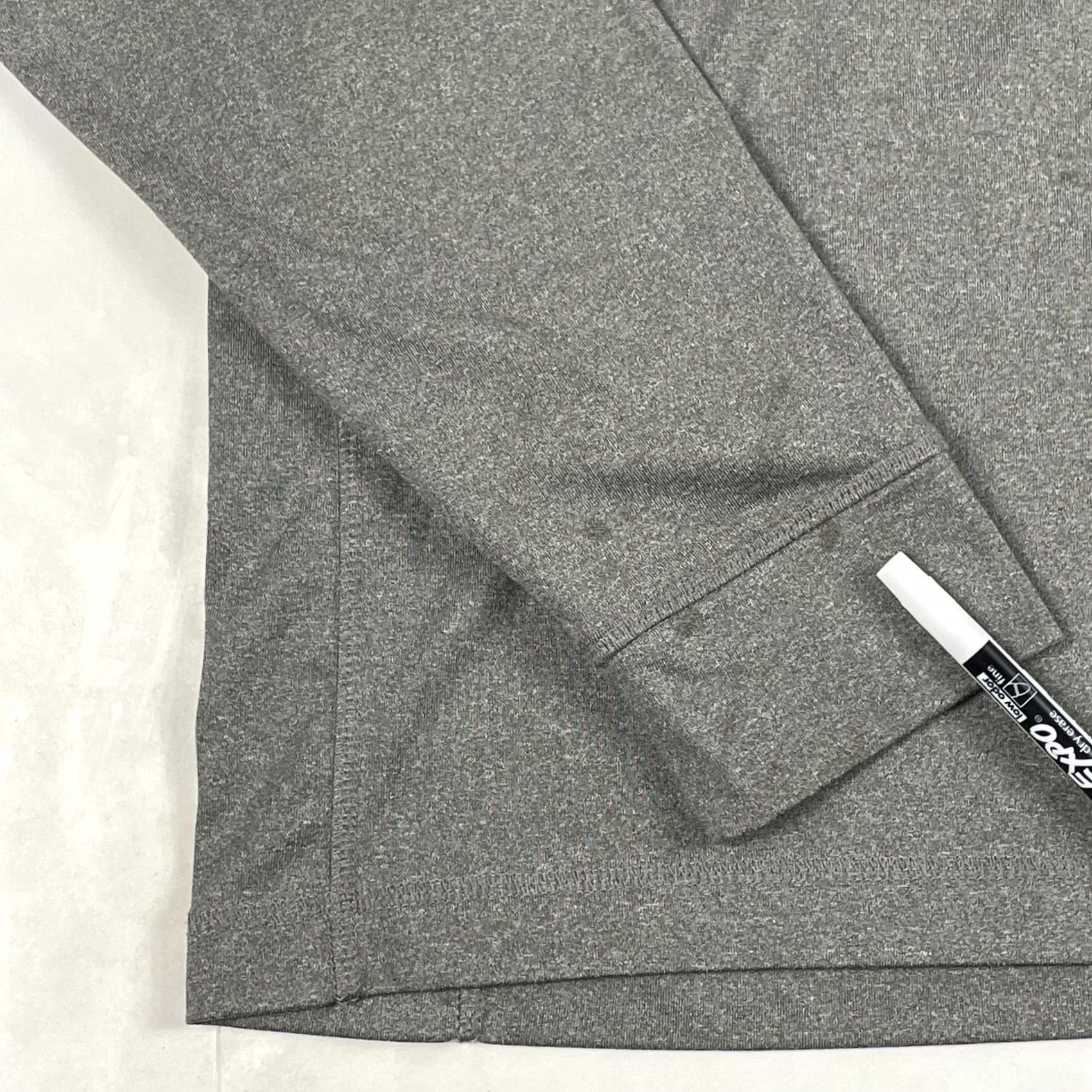 johnnie-O johnnie-O Shirt Men Medium Gray Golf 1/4 Zip Pullover Golfer Golfing Performance Size US M / EU 48-50 / 2 - 6 Thumbnail