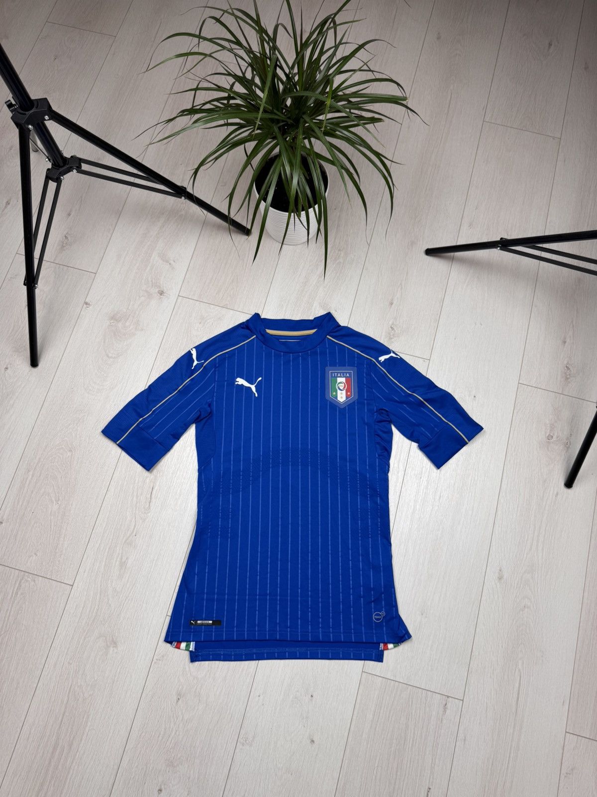 Puma Puma Italy Authentic Player Issue Soccer Jersey 2016/17 Size US M / EU 48-50 / 2 - 1 Thumbnail