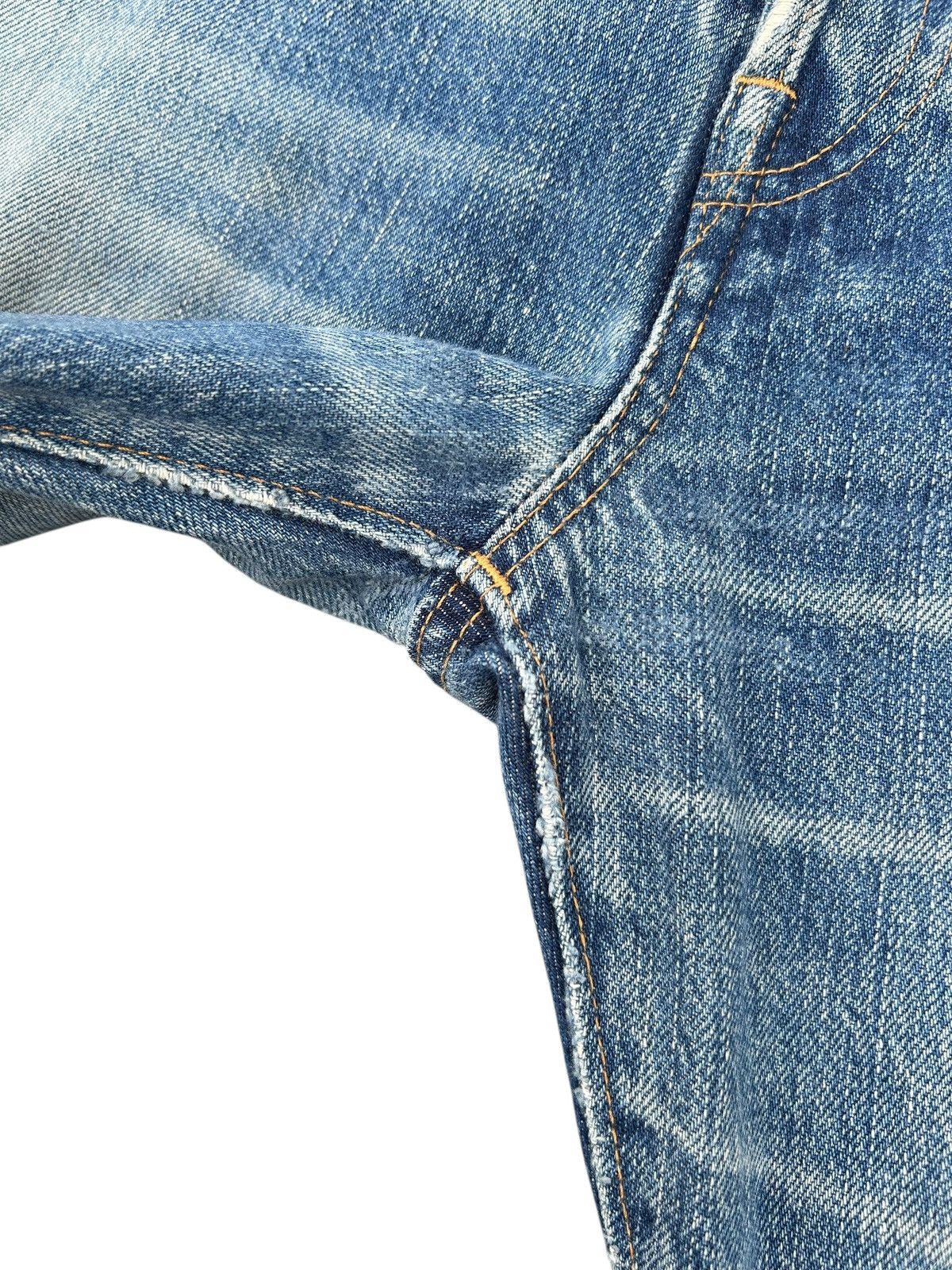 Kapital Vintage SpellBound Selvedge Distressed Denim Jeans Size US 34 / EU 50 - 12 Thumbnail